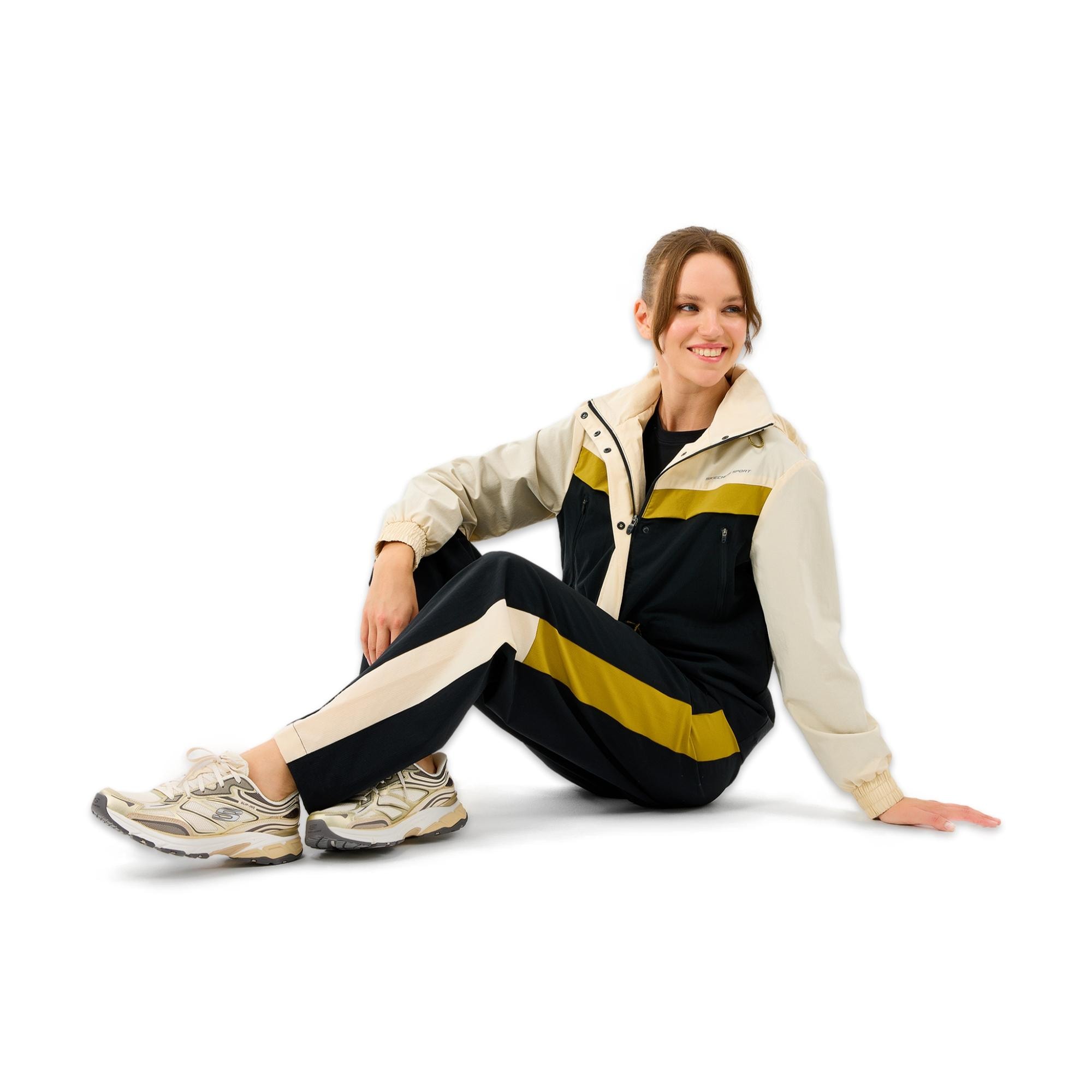 Skechers S2520221 W Color Block Micro Pant Kadın Pantolon