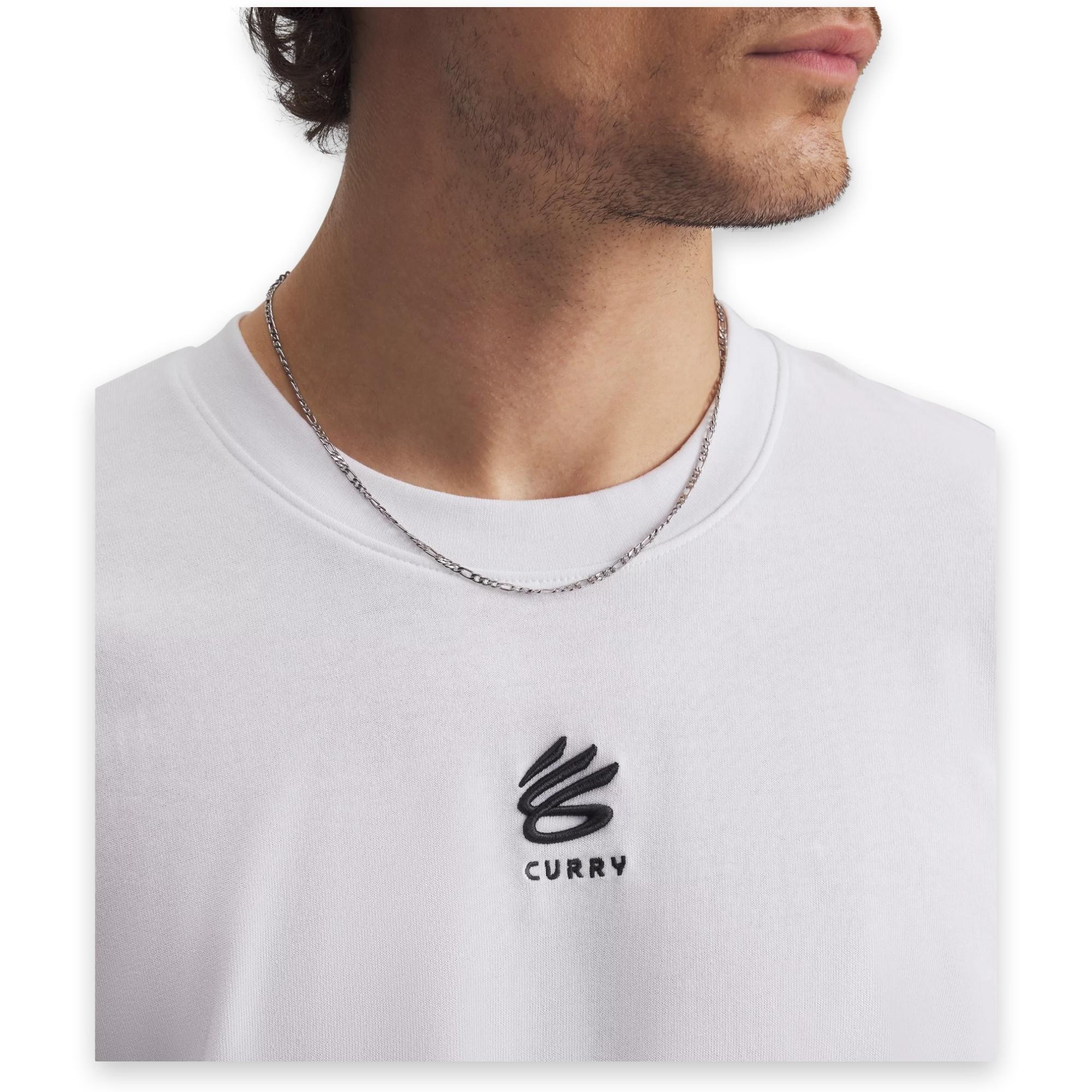 Under Armour 1387107 Ua Curry Hvyweight Logo Tee Erkek T-Shirt