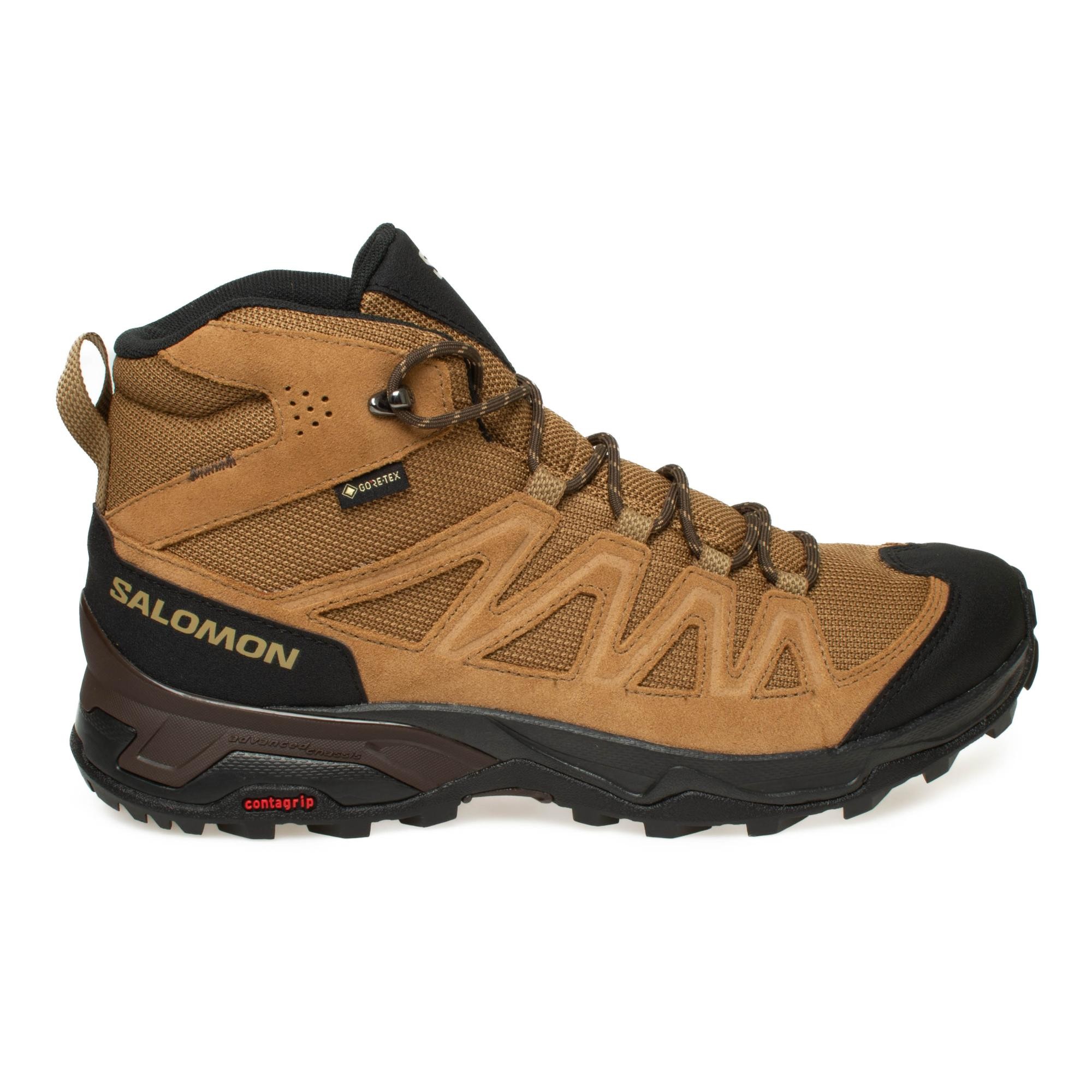 Salomon L471818 M X Ward Leather Mid Gtx Erkek Bot