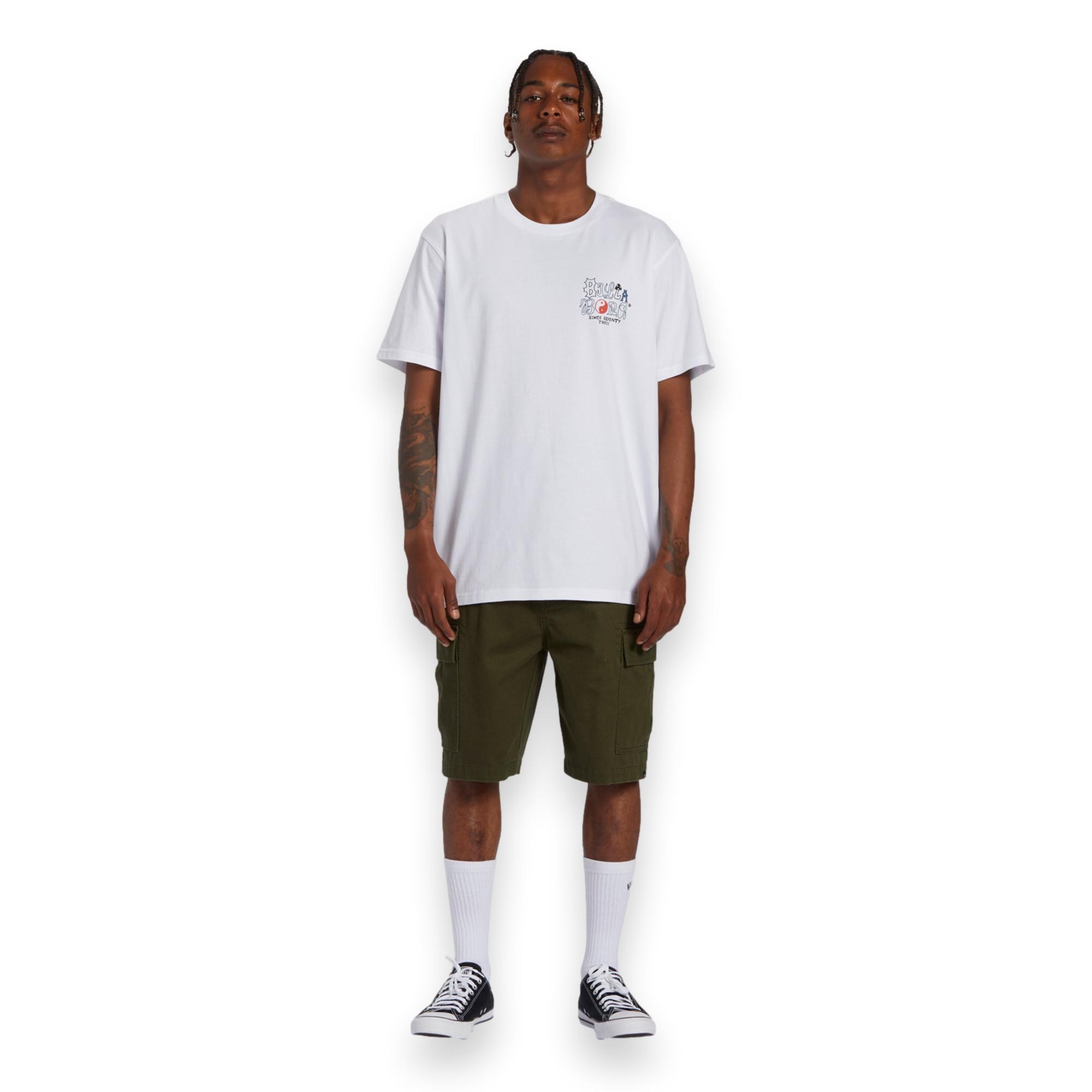 Billabong Abyzt02273 Worded Tees Erkek T-Shirt