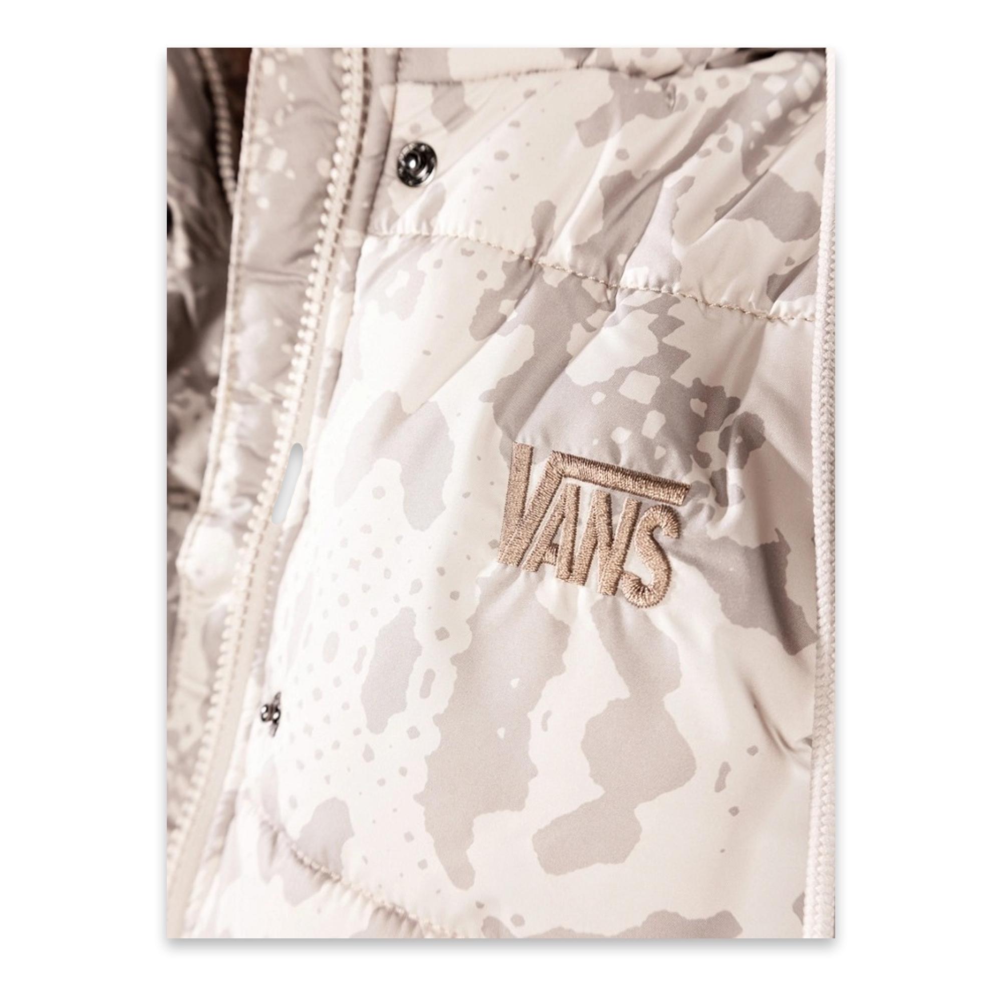 Vans Vn000Pk2 Hillgate Aop Cropped Puffer Kadın Mont