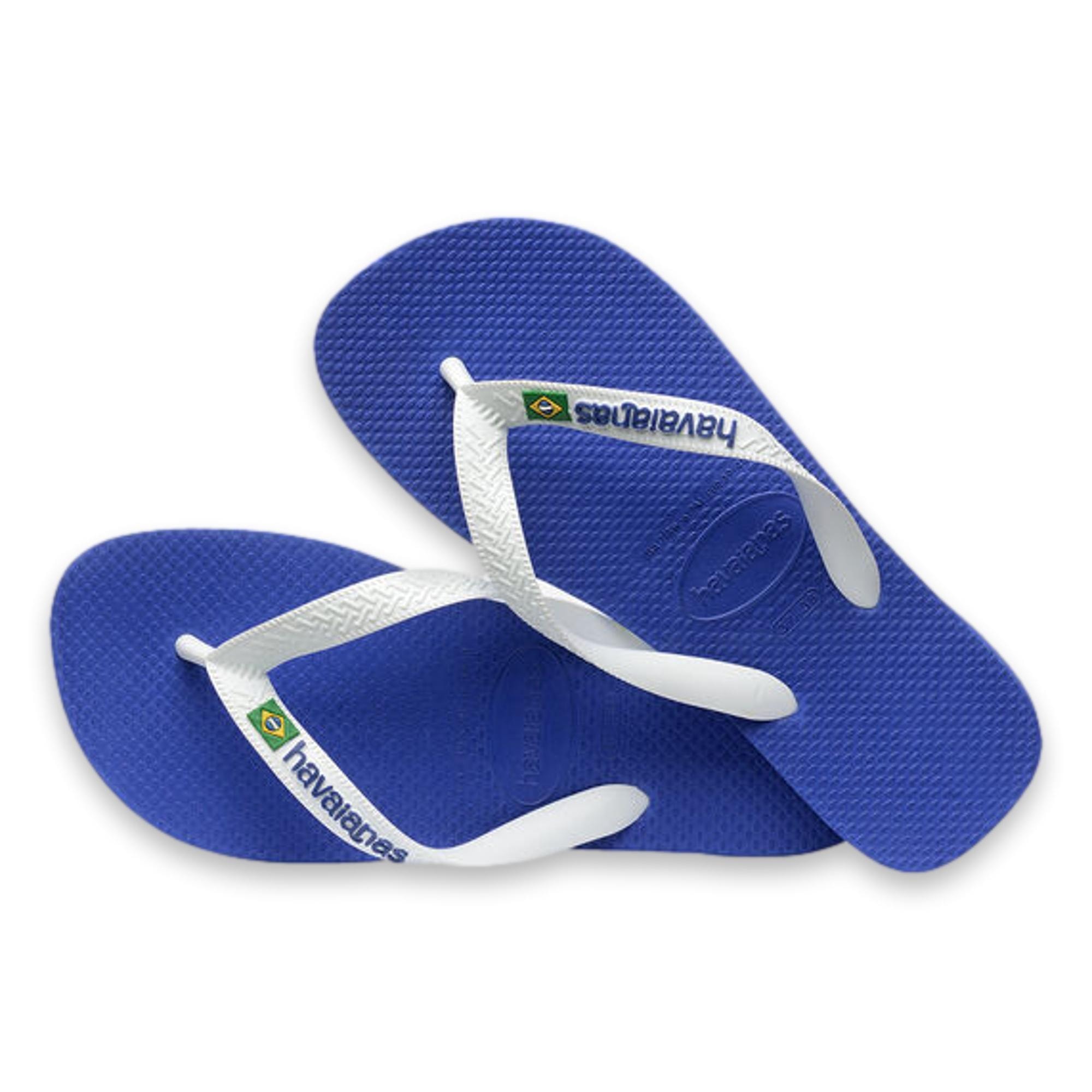 Havaianas 4110850 Brasil Logo Parmak Arası-Beyaz Unisex Terlik