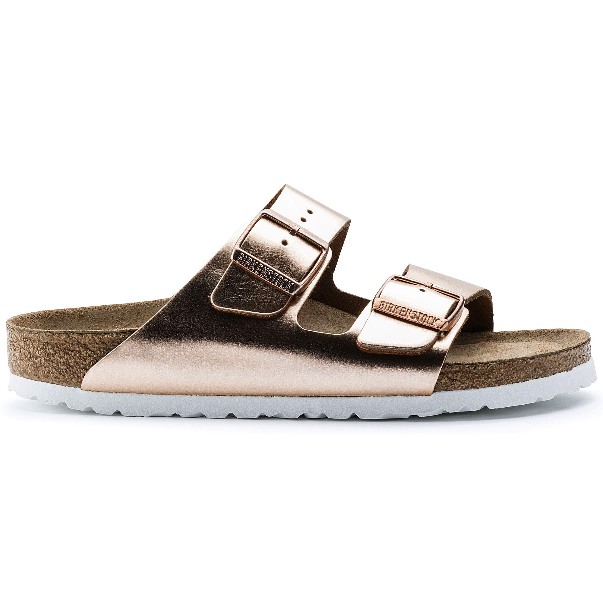 Birkenstock Arizona Sfb Nl Metallic Kadın Terlik