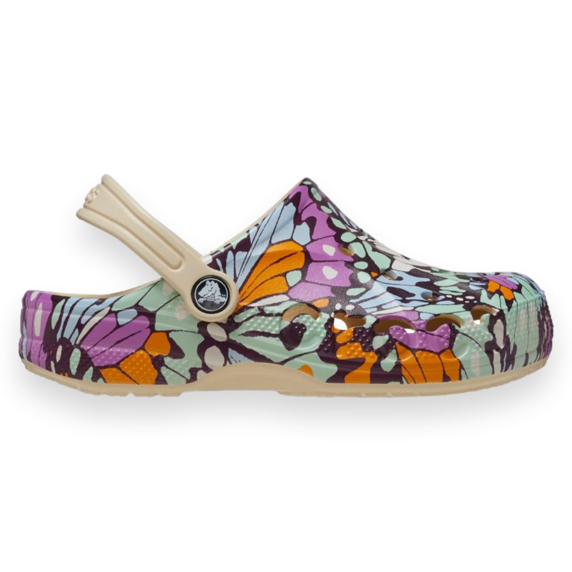 Crocs 209728 Baya Seasonal Printed Cg K Kırık Çocuk Terlik