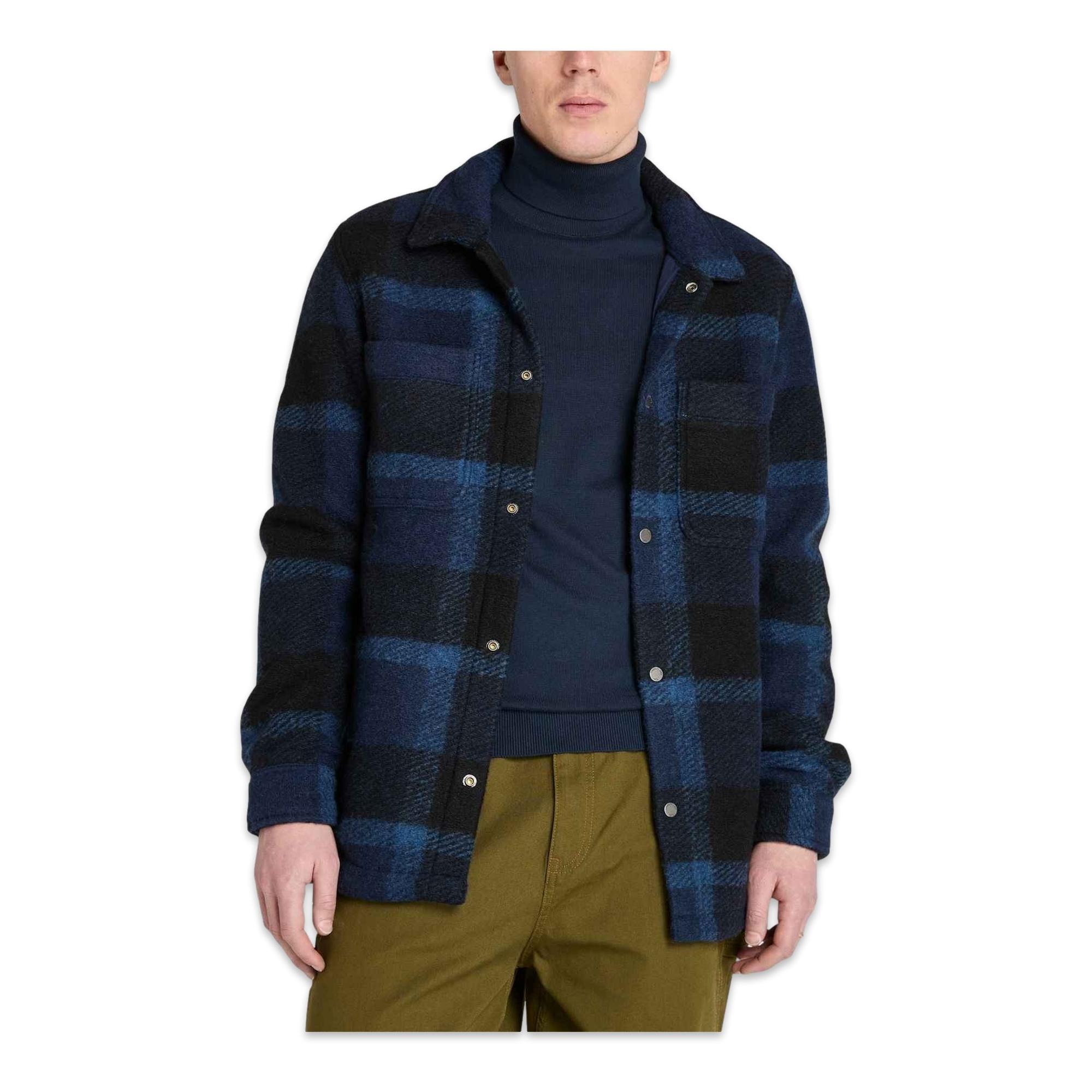 Timberland Tb0A44Hb Wool Blend Shacket Jacket Erkek Gömlek