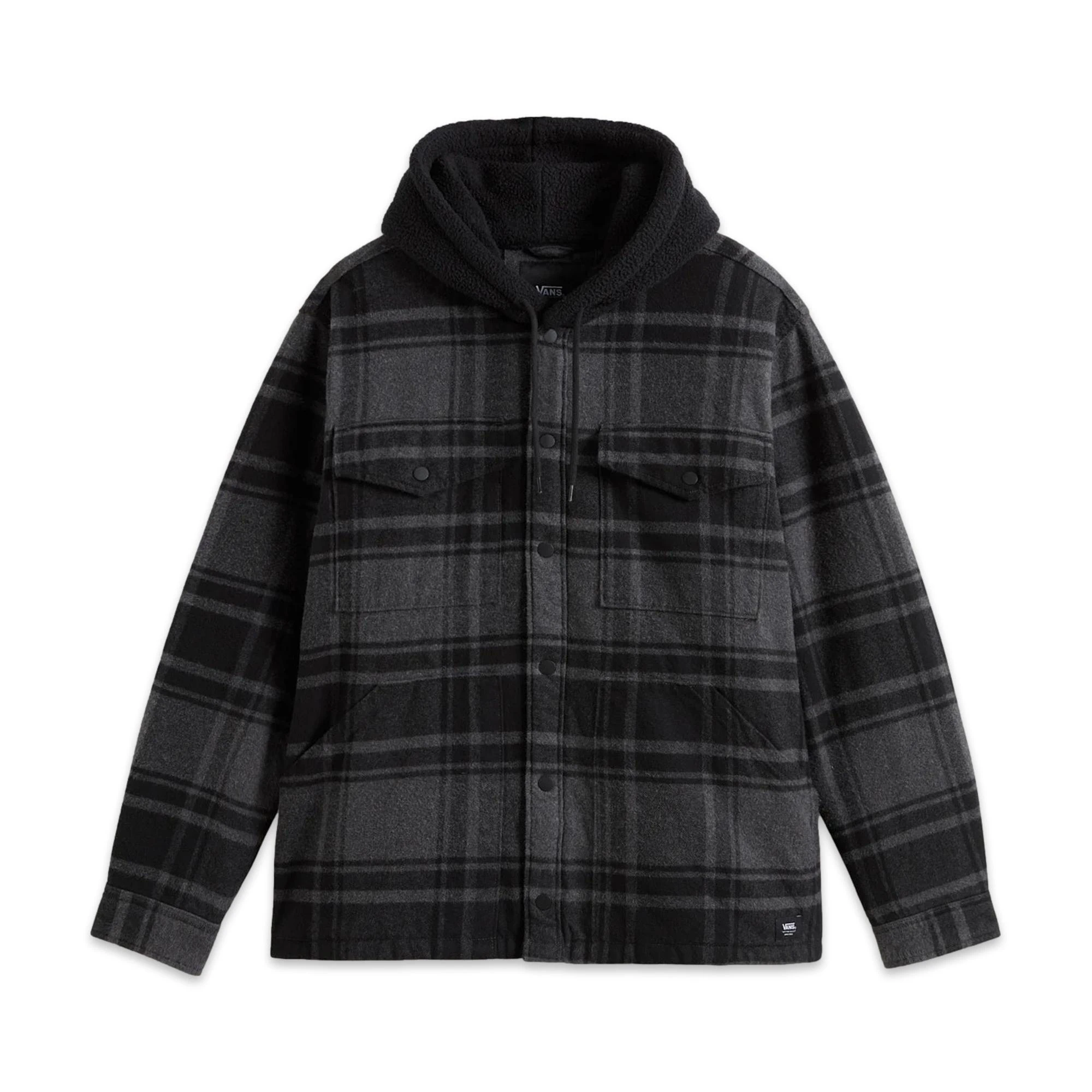 Vans Vn000P7V Piedmont Hooded Plaid Shacket Erkek Ceket