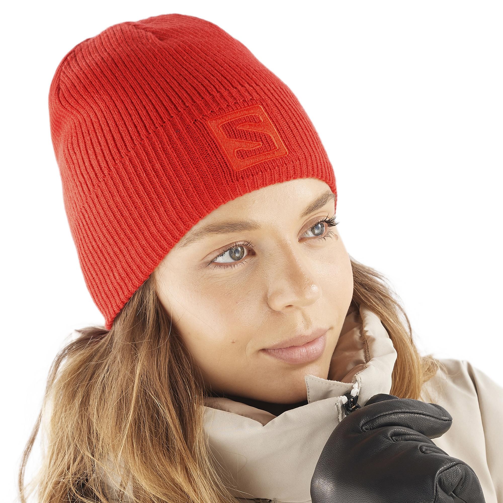 Salomon L3668500 Logo Beanie Unisex Şapka