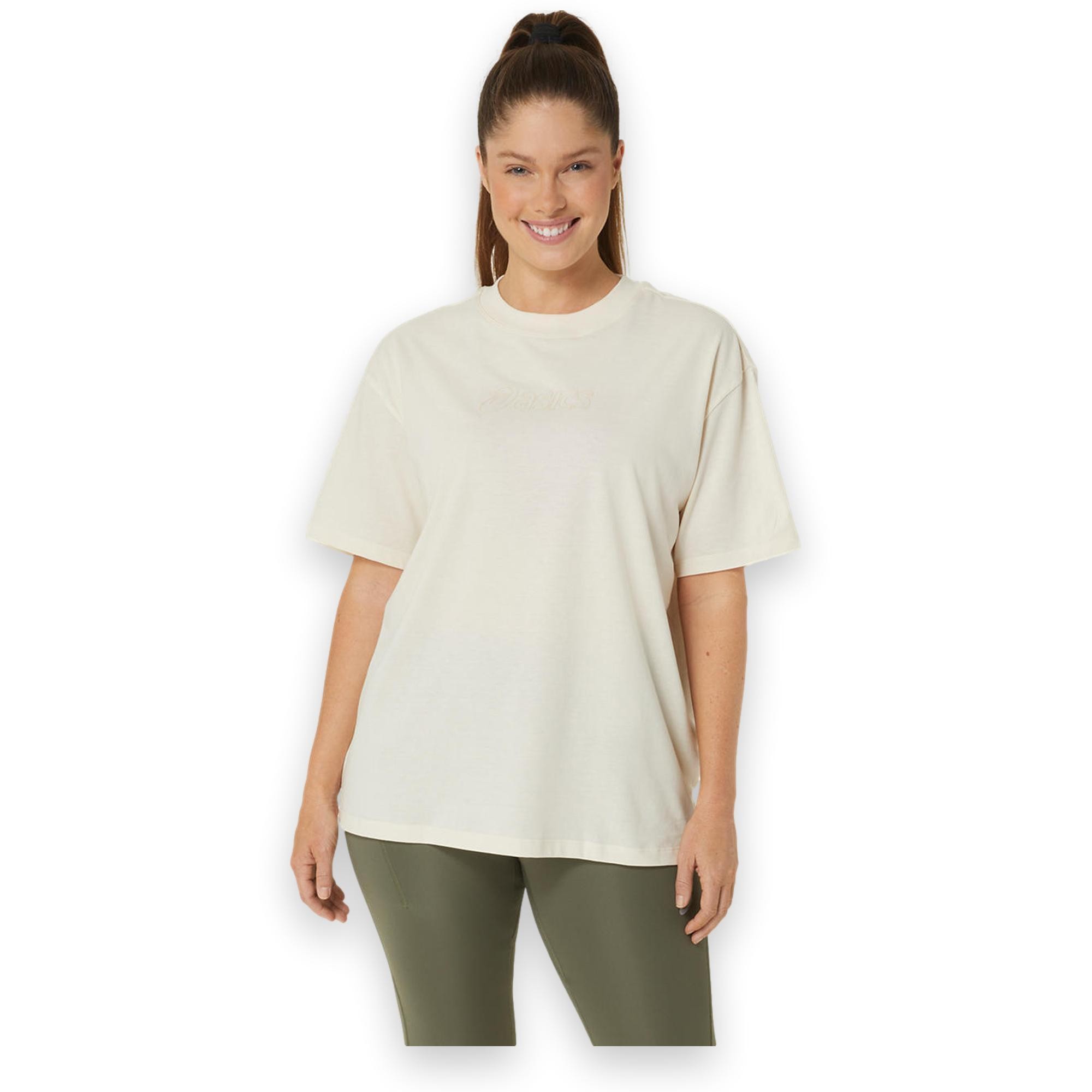 Asics 2032C843 Asics Logo Tee Kadın T-Shirt