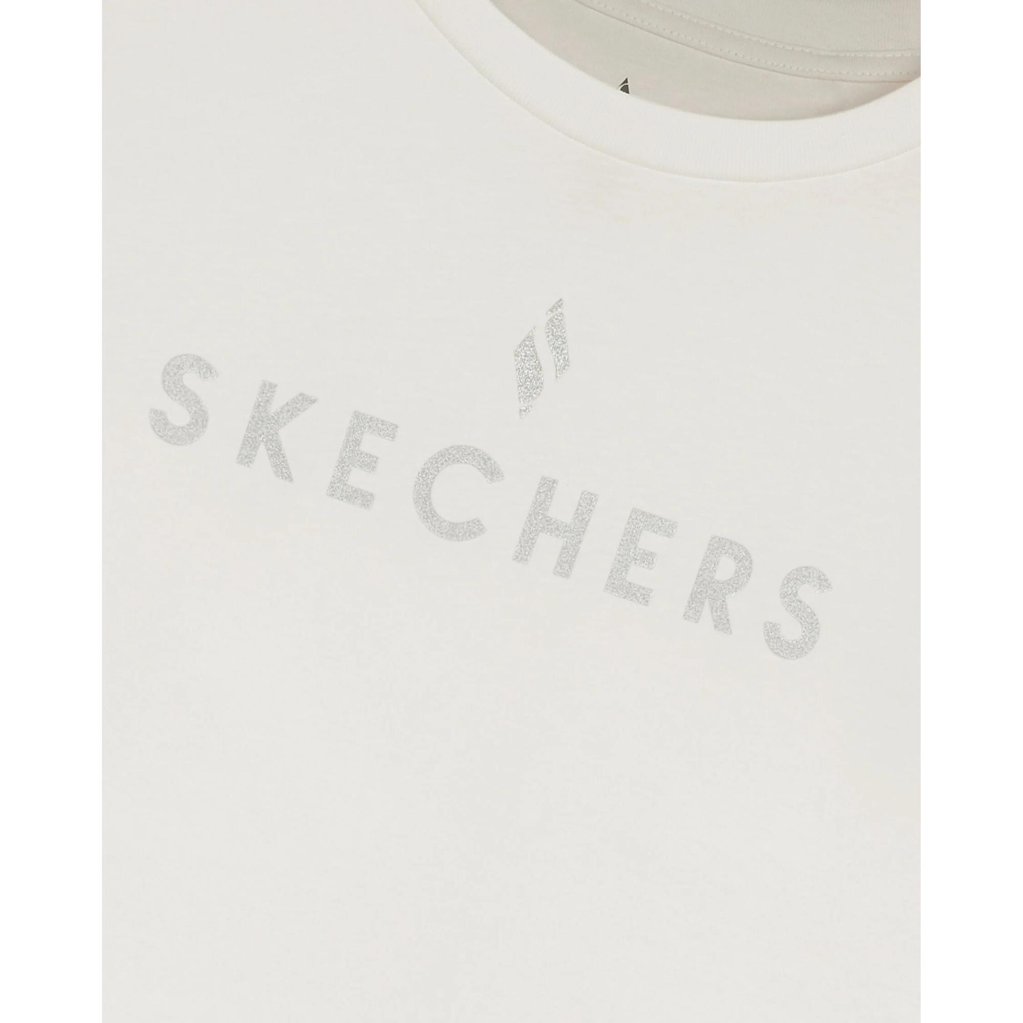 Skechers S232161 W Graphic Tee Crew Neck Kadın T-Shirt