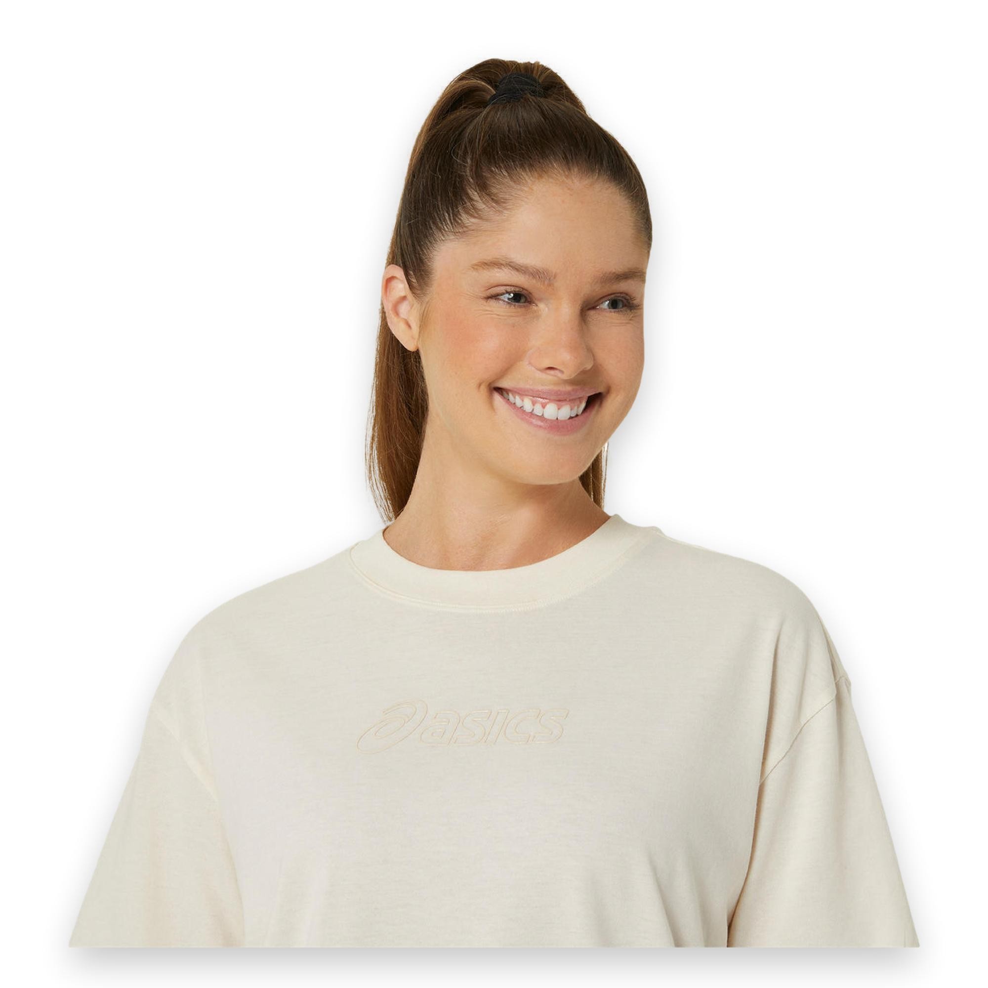Asics 2032C843 Asics Logo Tee Kadın T-Shirt