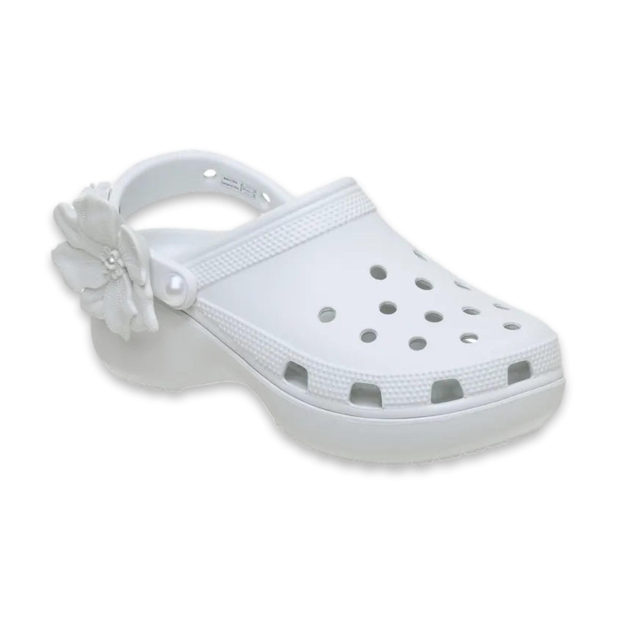 Crocs 211292 Classic Platform Bouquet Clog Kırık Unisex Terlik