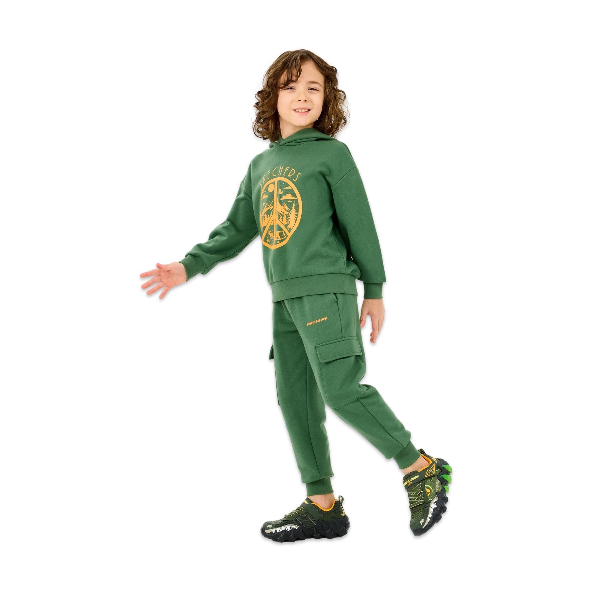 Skechers Sk2520089 B Lw Fleece Sweat Erkek Çocuk Sweatshirt