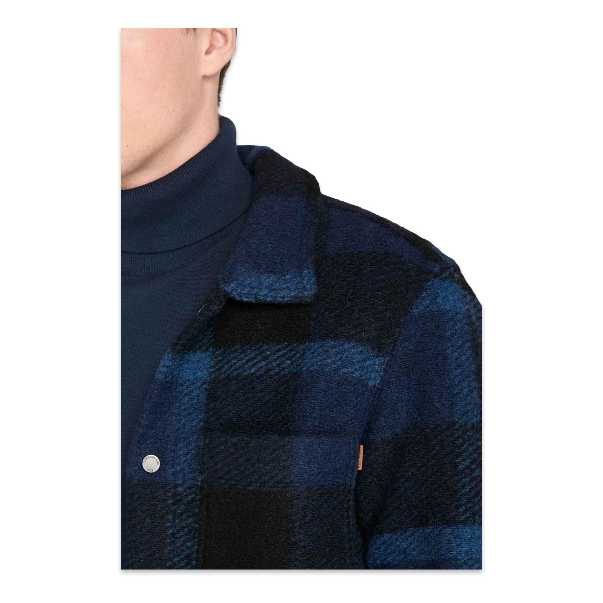 Timberland Tb0A44Hb Wool Blend Shacket Jacket Erkek Gömlek