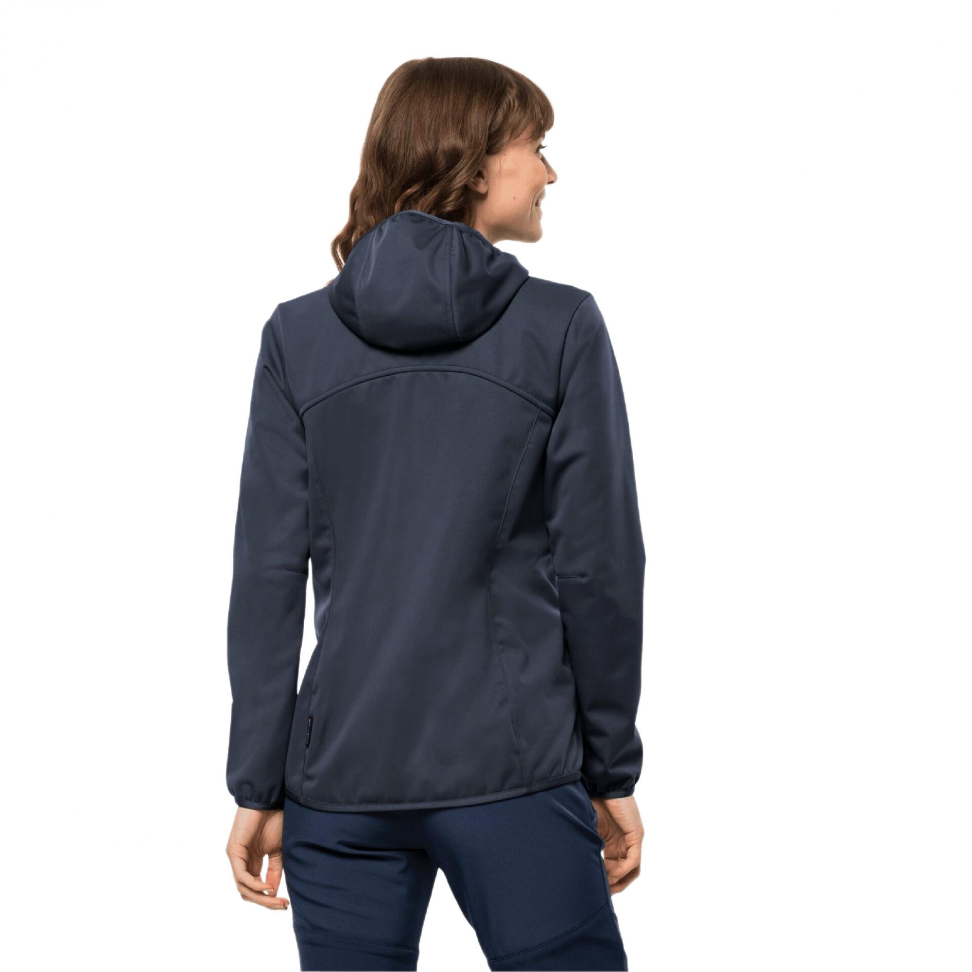 Jack Wolfskin 1307481 Windhain Hoody W Kadın Mont