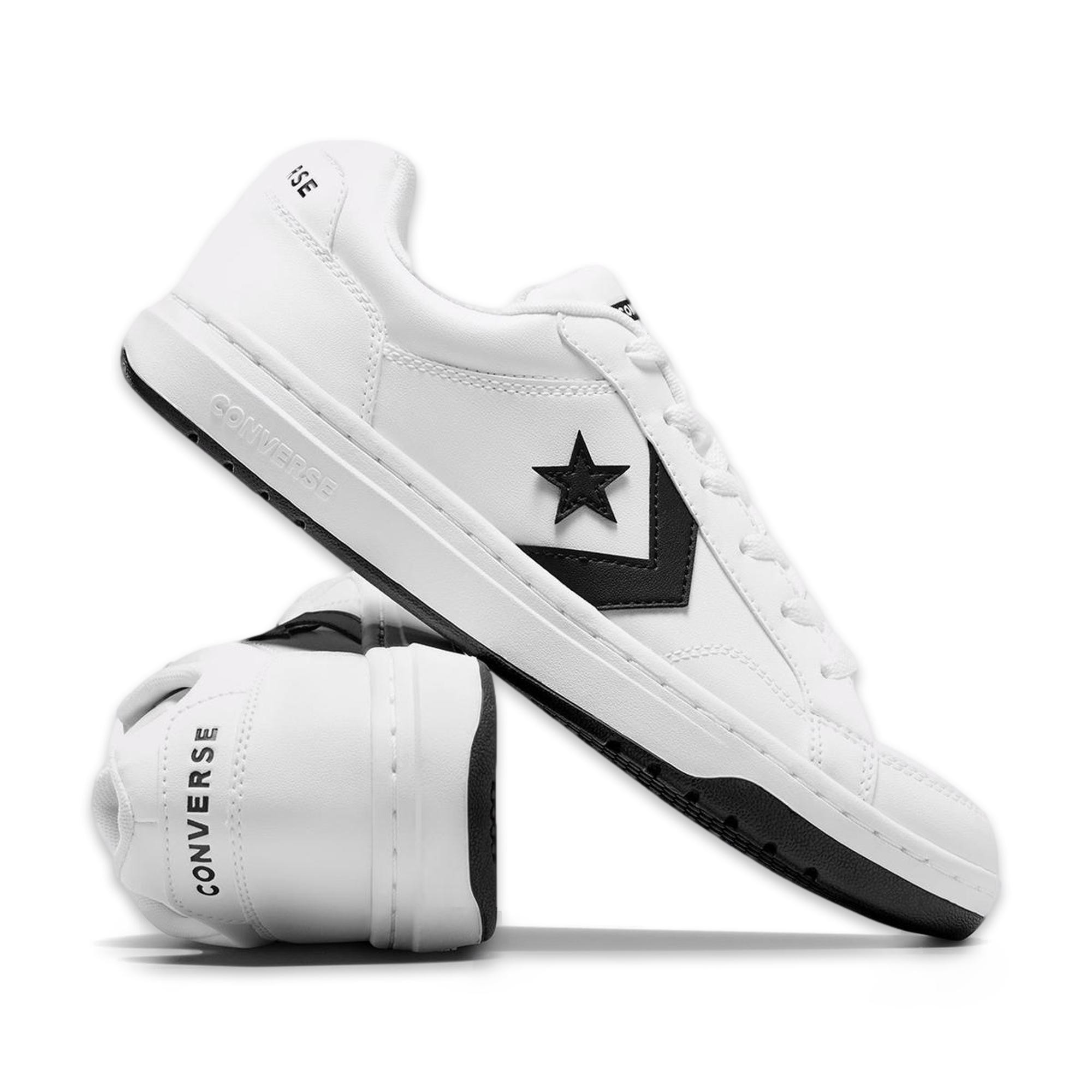 Converse A07517C Pro Blaze V2 Synthetic Leather Sneaker-Siyah Unisex Ayakkabı