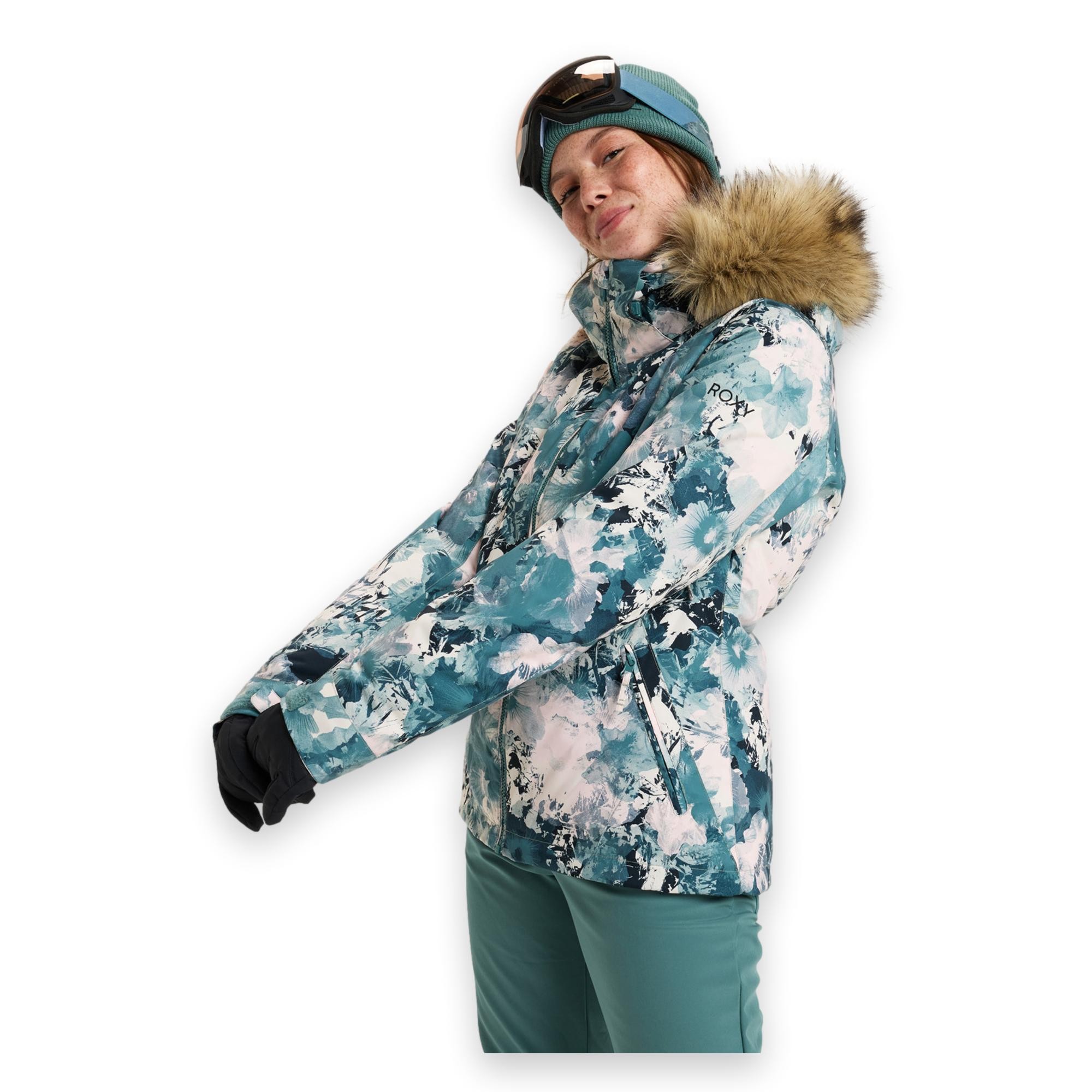 Roxy Erjtj03481 Jet Ski Jk Snowboard Ceketi Kadın Mont
