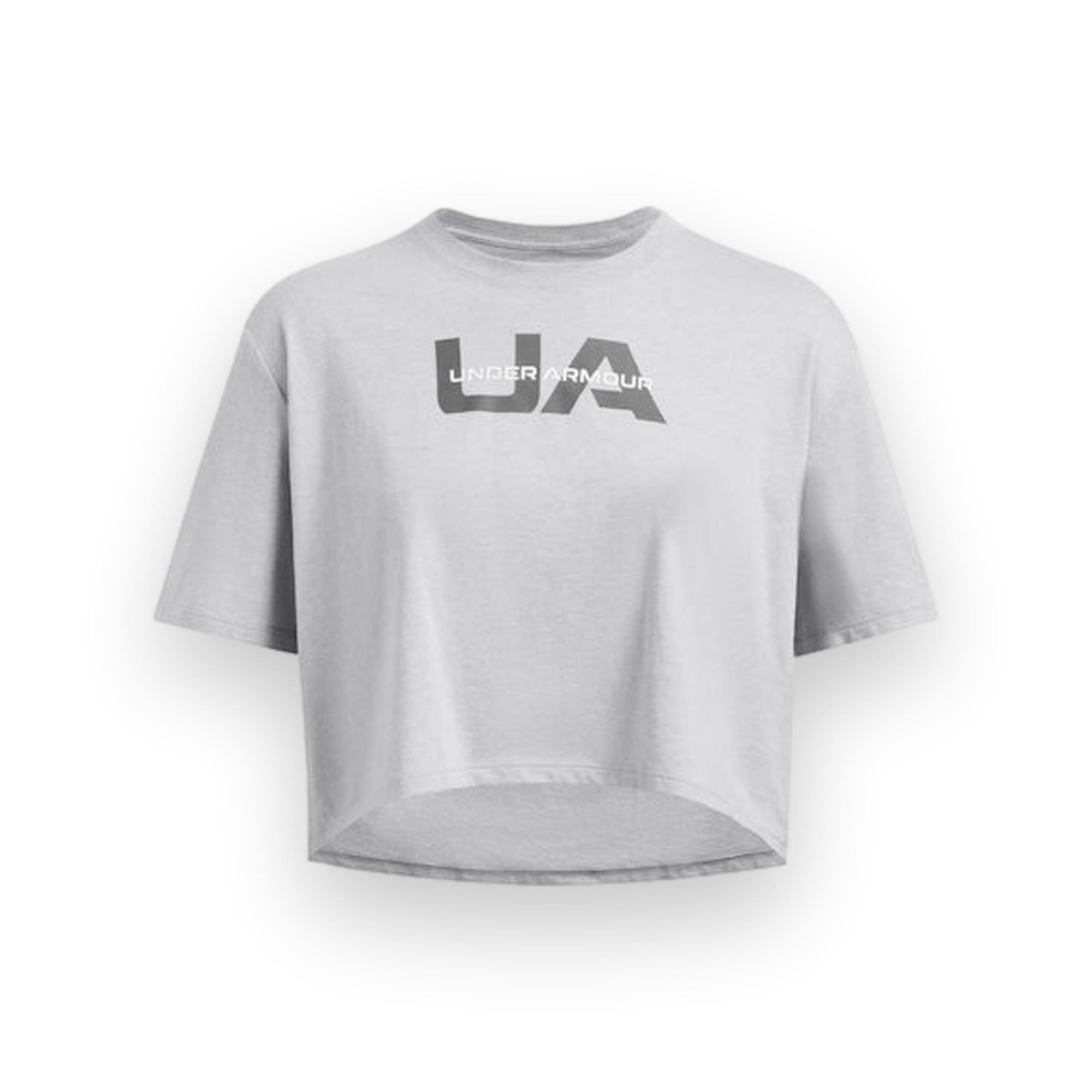 Under Armour 1386846 Ua W Boxy Crop Branded Kadın T-Shirt