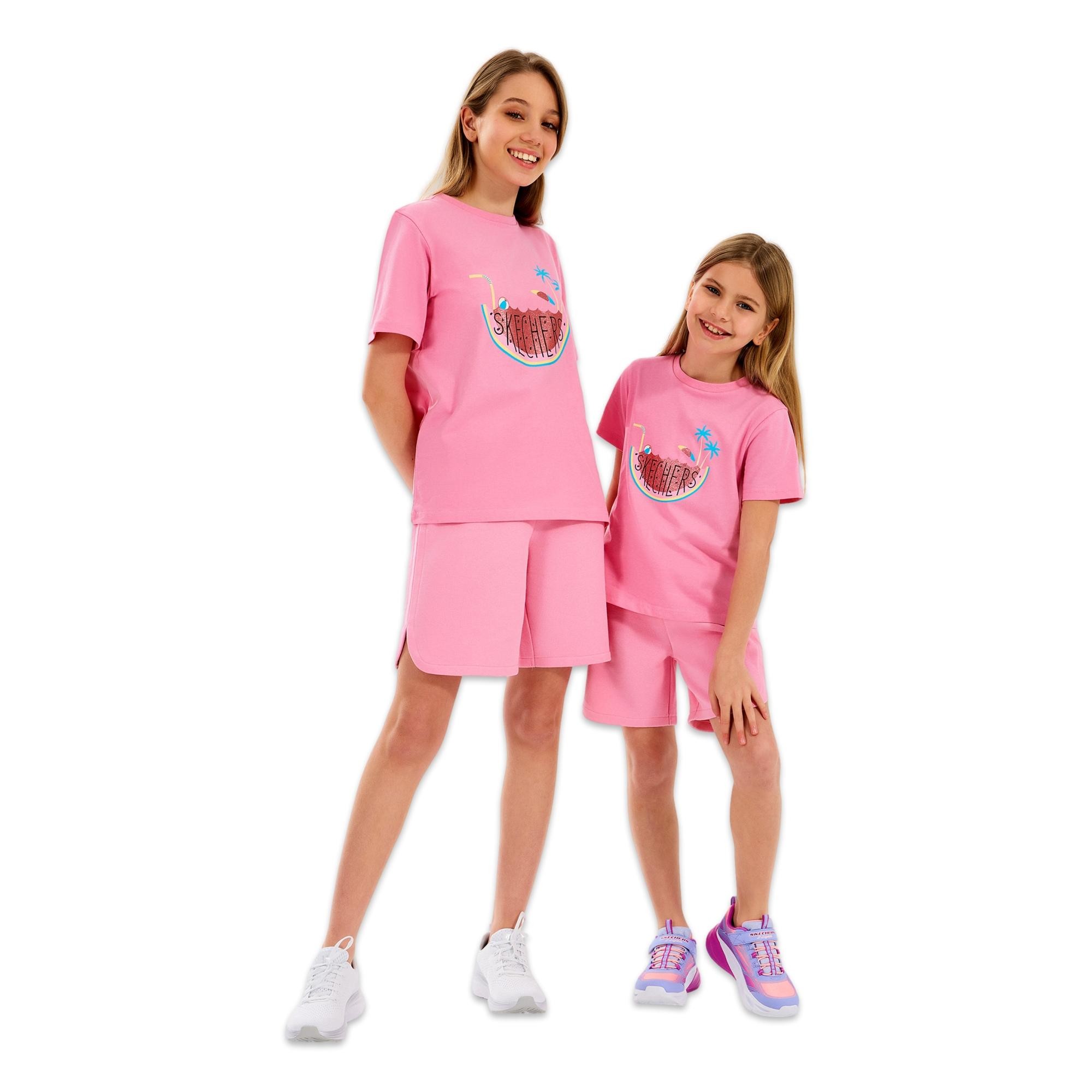 Skechers Sk2510132 G Graphıc Tee Çocuk T-Shirt