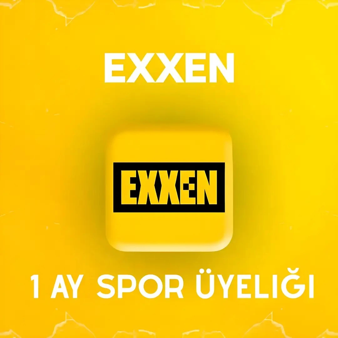 👌EXXEN 1 Aylık Reklamsız + Spor paketi Hesap🐛