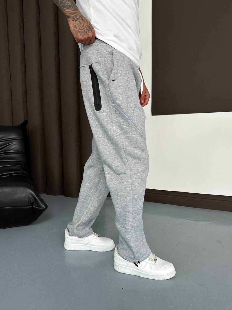 Lastik Paça Şardonlu Unisex Eşofman