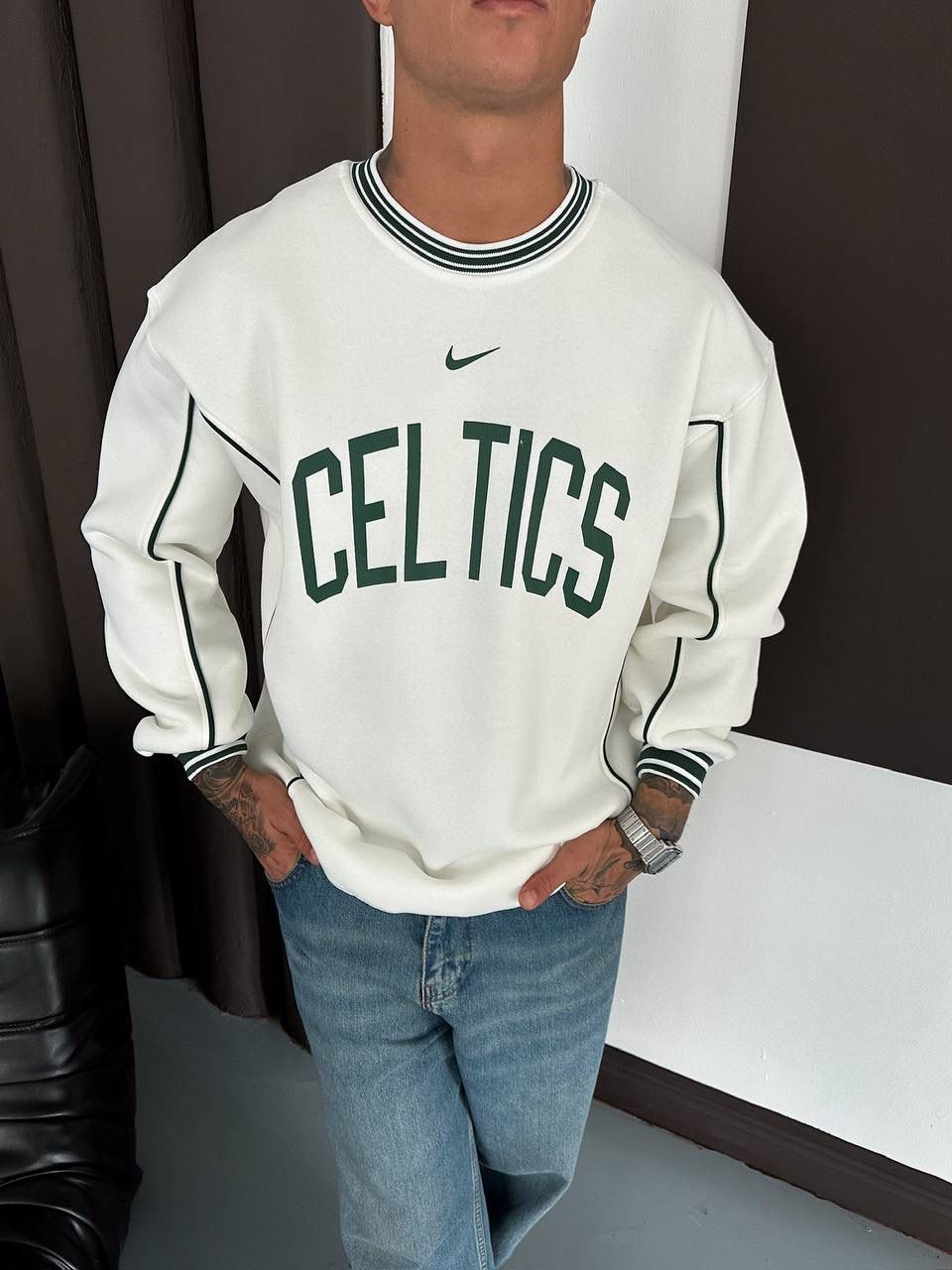 Celtıcs Şardonlu Unisex Sweatshirt