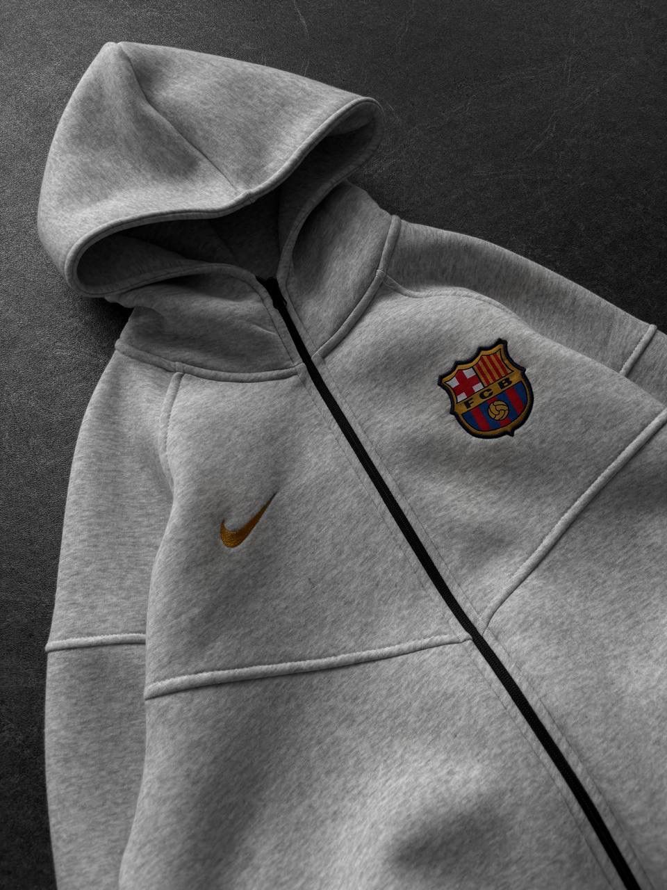 FCB Şardonlu Oversize Hırka