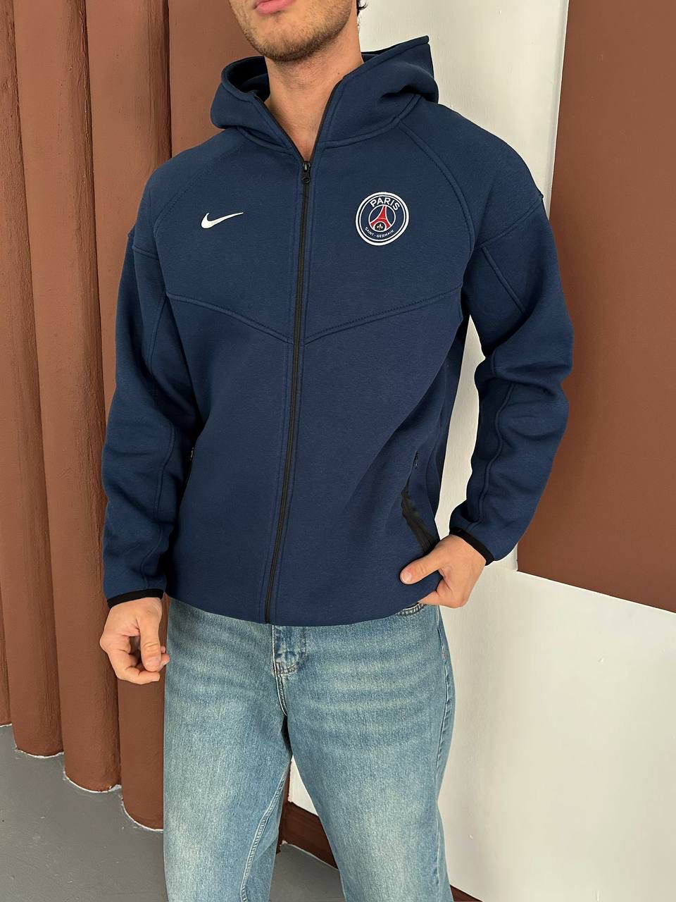 Paris Şardonlu Oversize Hırka