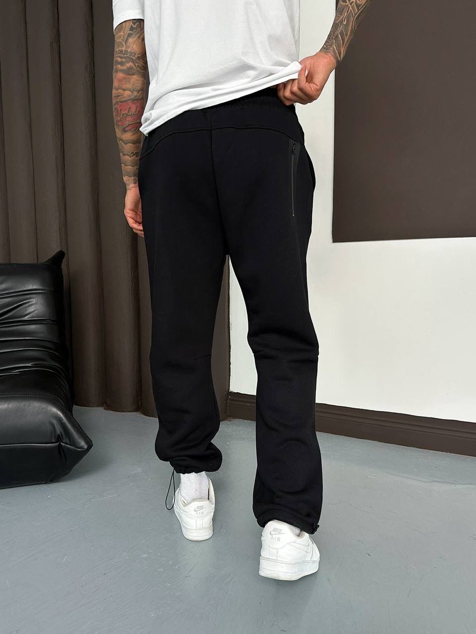 Lastik Paça Şardonlu Unisex Eşofman