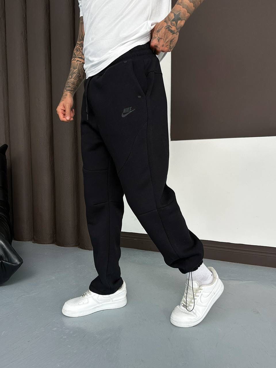 Lastik Paça Şardonlu Unisex Eşofman