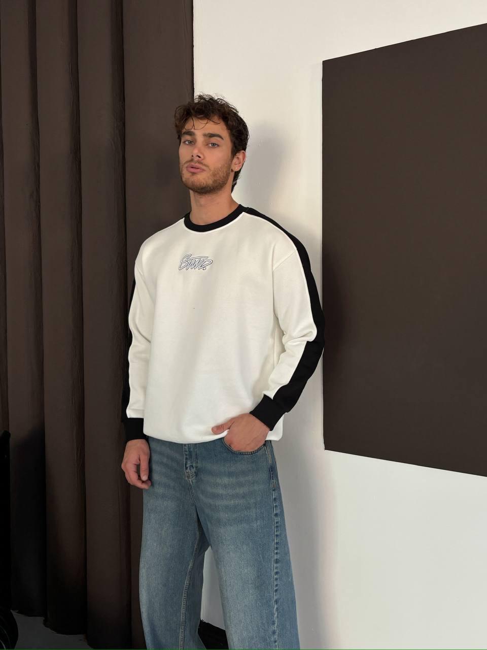 SWD Şardonlu Unisex Sweatshirt