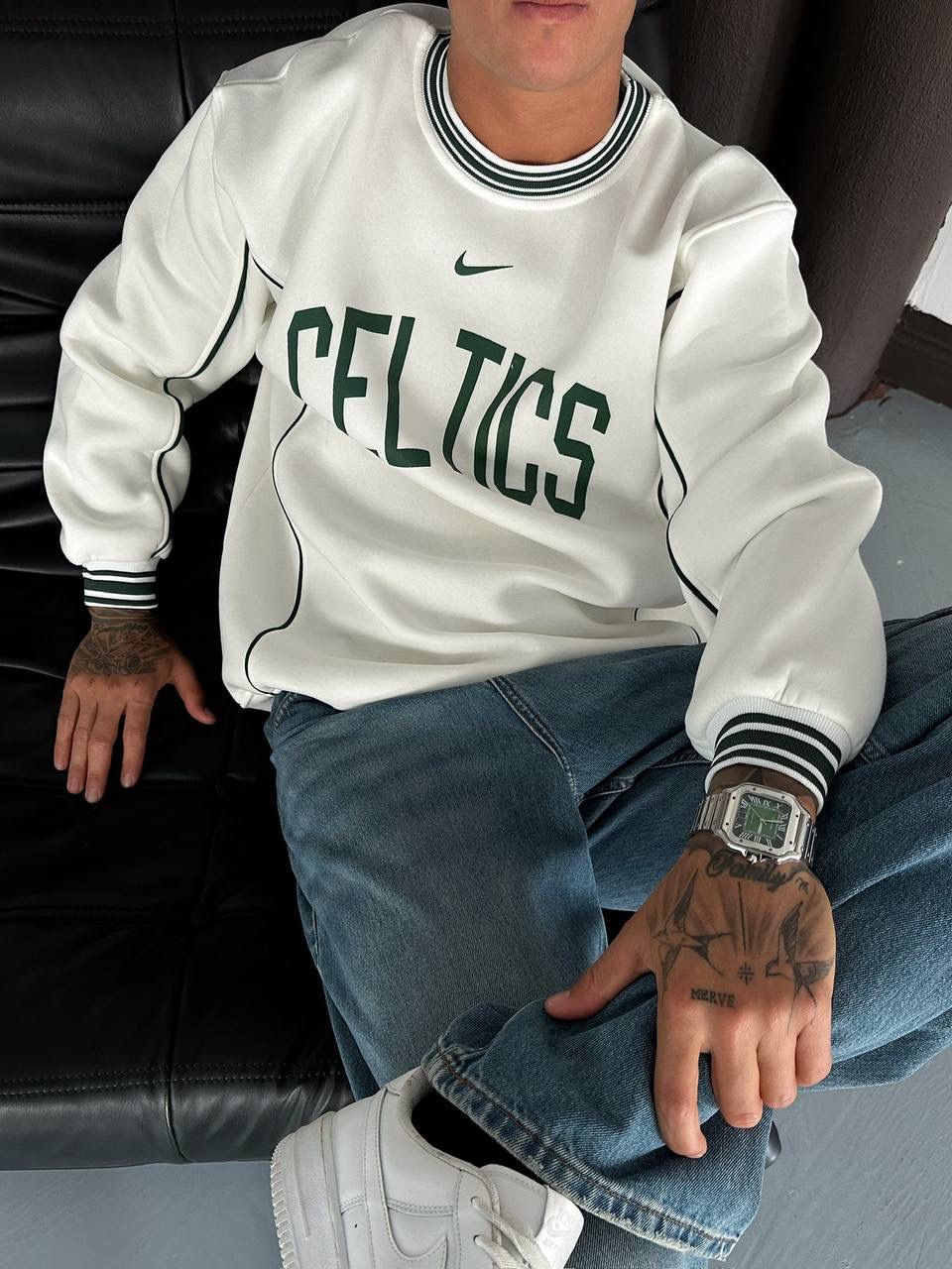 Celtıcs Şardonlu Unisex Sweatshirt