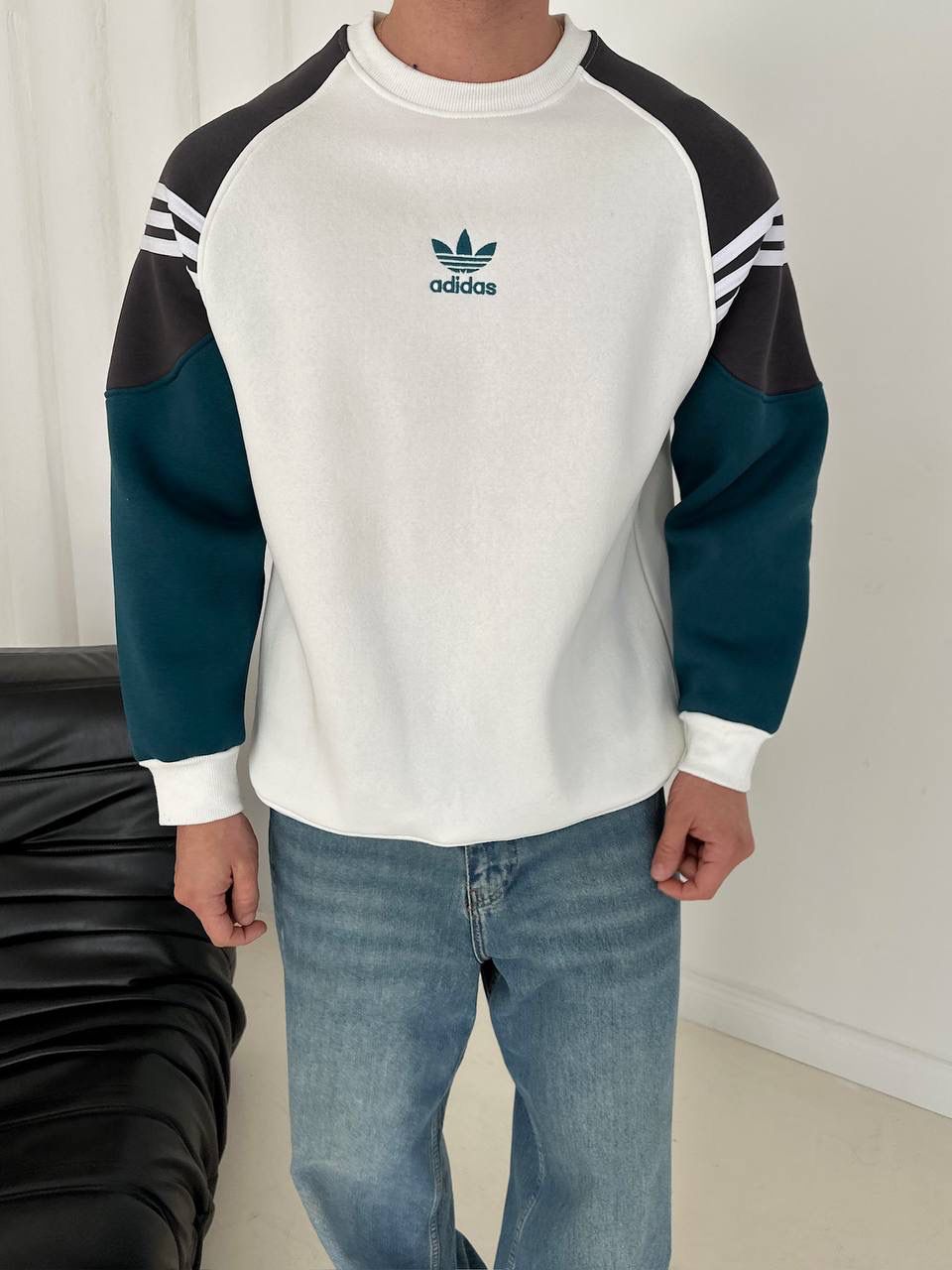 AD Şardonlu Unisex Sweatshirt