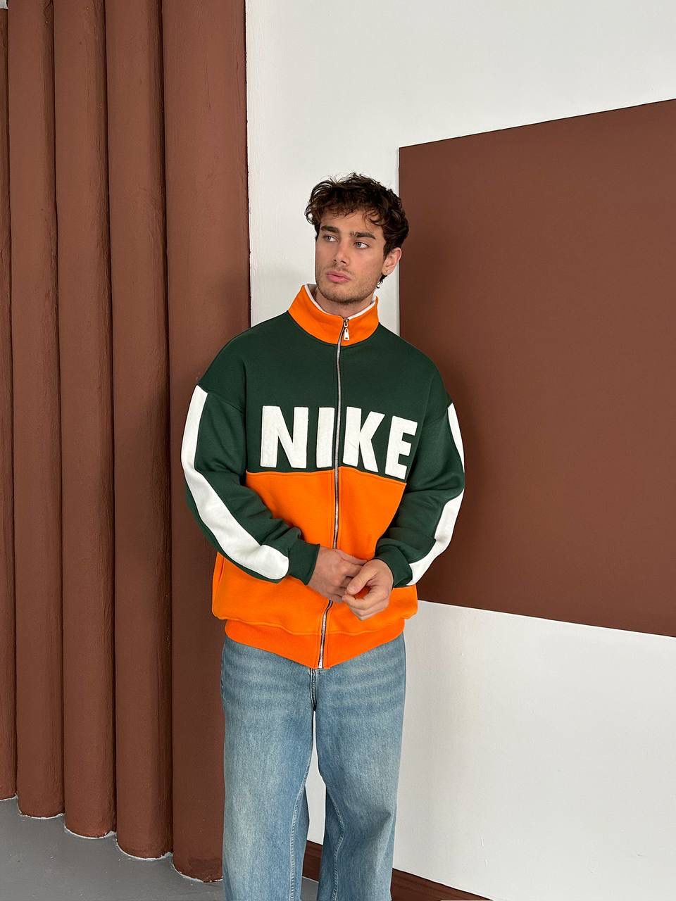 Nk Oversize Şardonlu Hırka