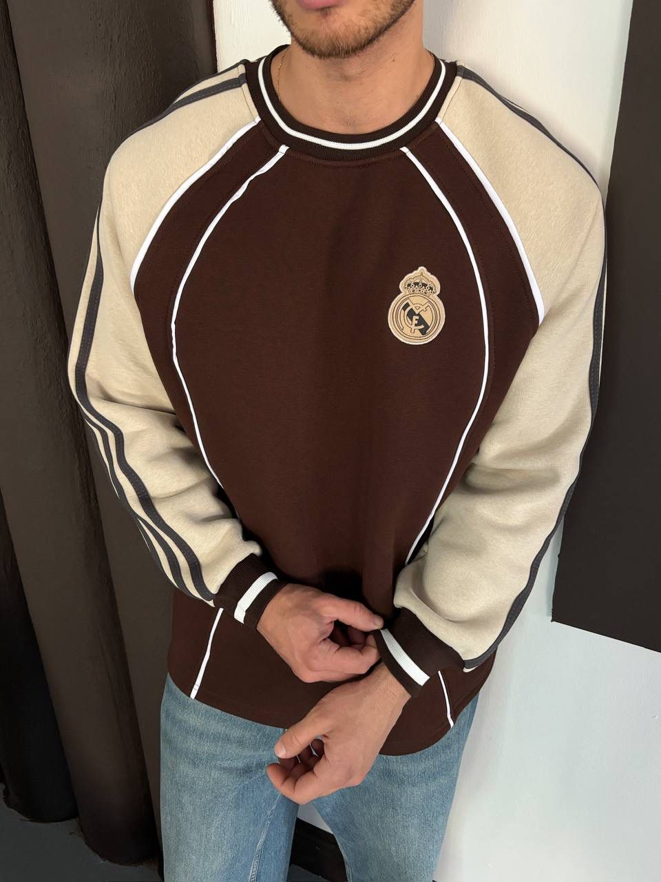 RM Şardonlu Unisex Sweatshirt