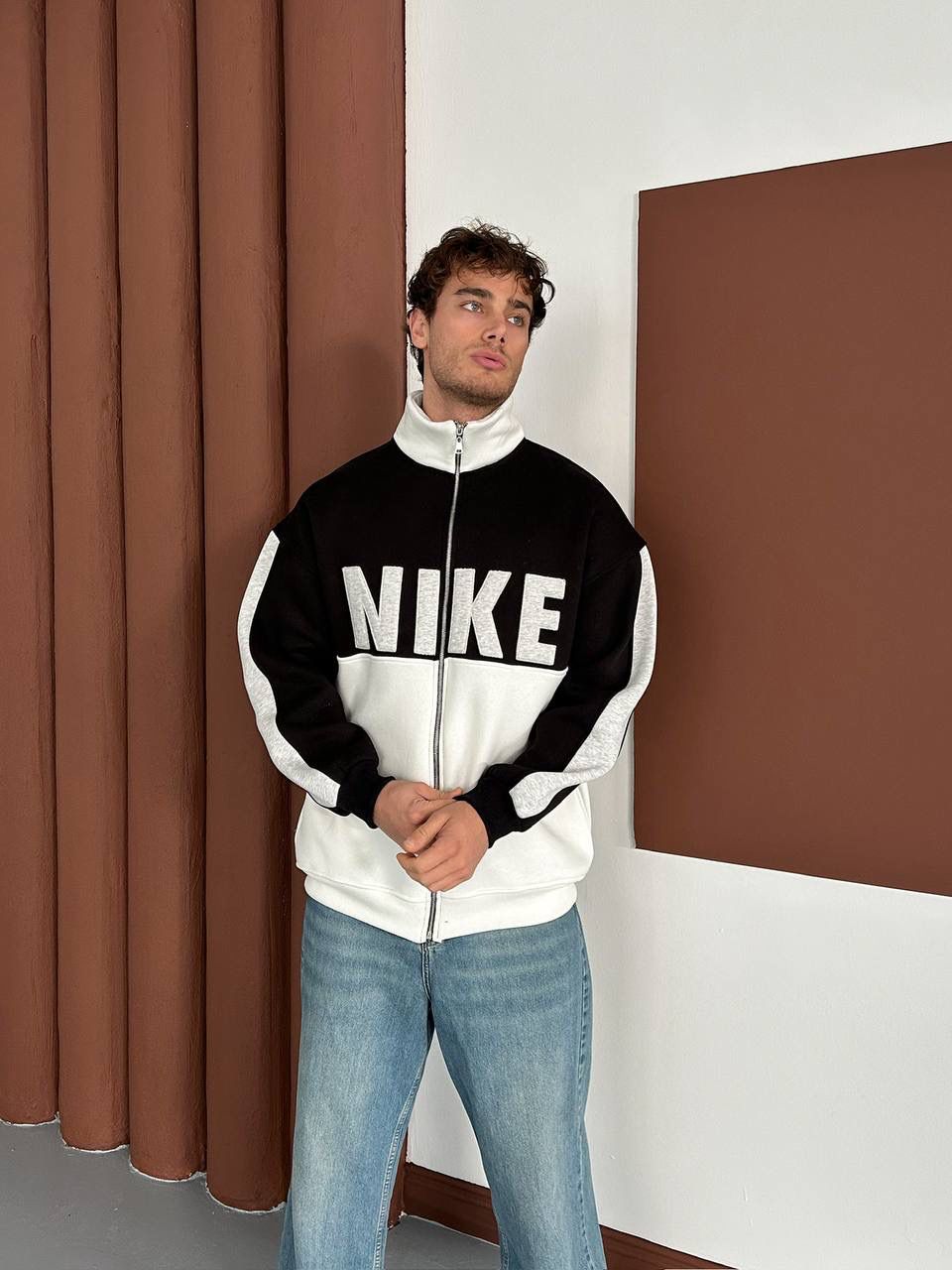 Nk Oversize Şardonlu Hırka