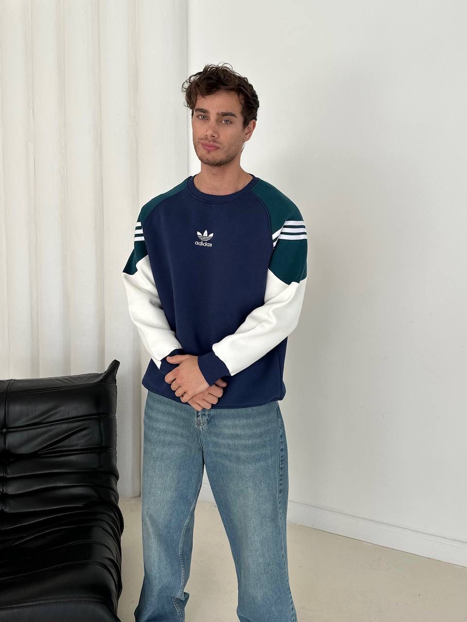 AD Şardonlu Unisex Sweatshirt