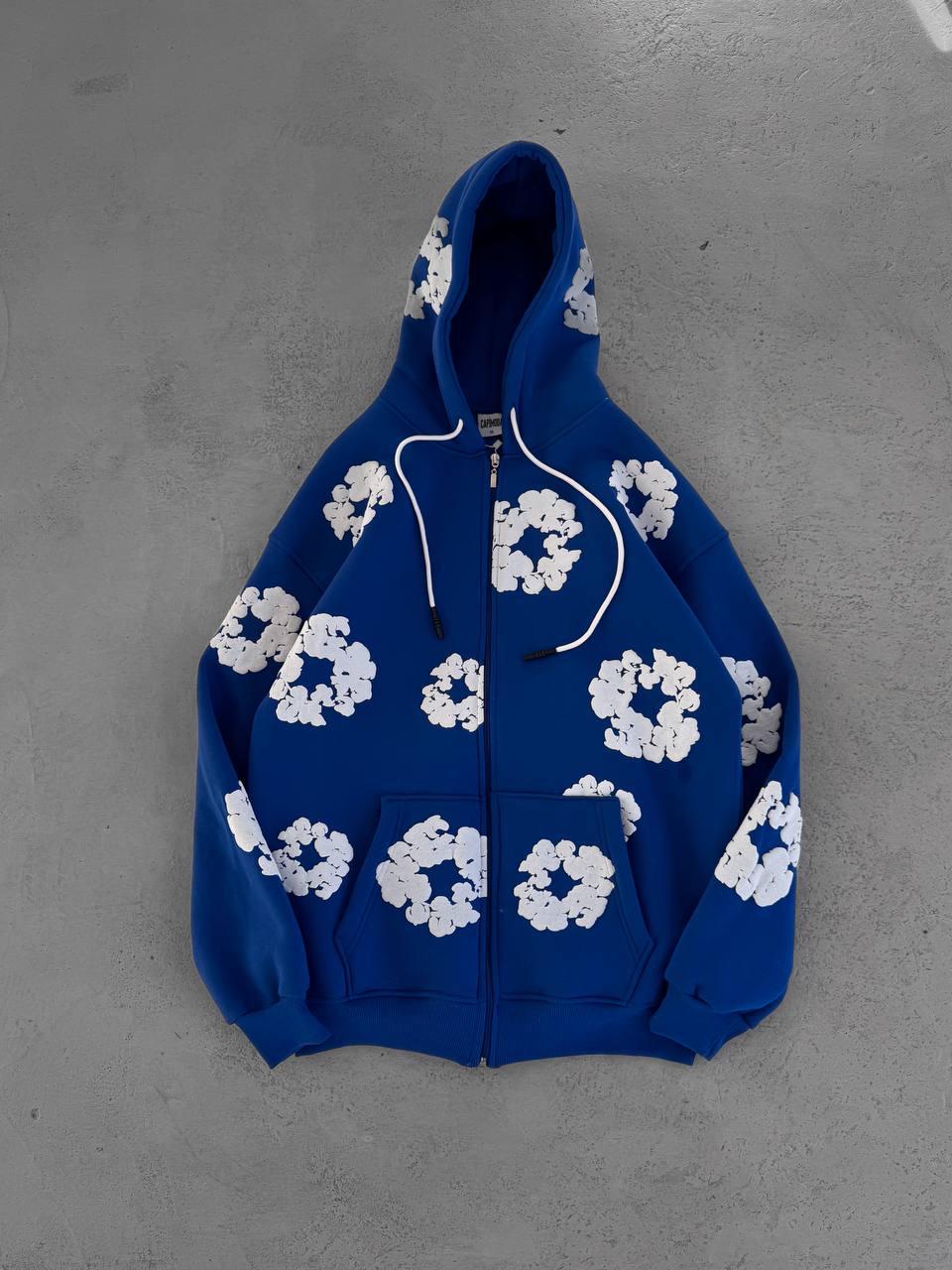 Kabartma baskı detay hırka