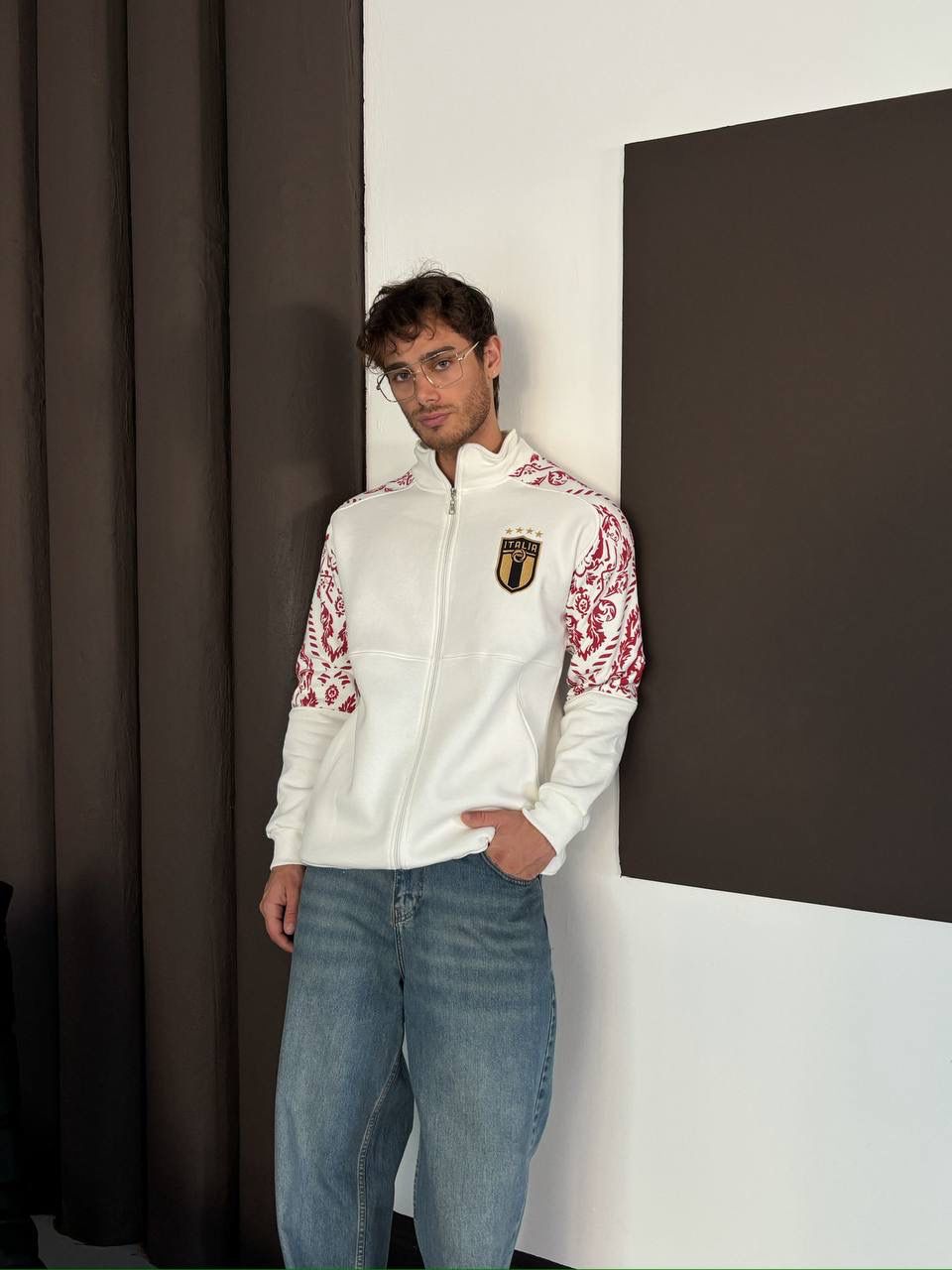 İtaly Oversize Şardonlu Hırka www.enkabutik.com