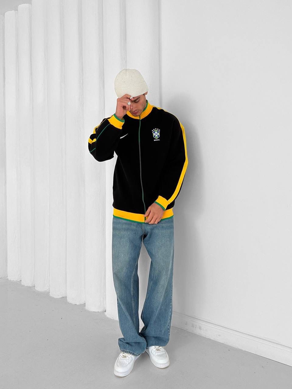 Brasıl Oversize Şardonlu Hırka