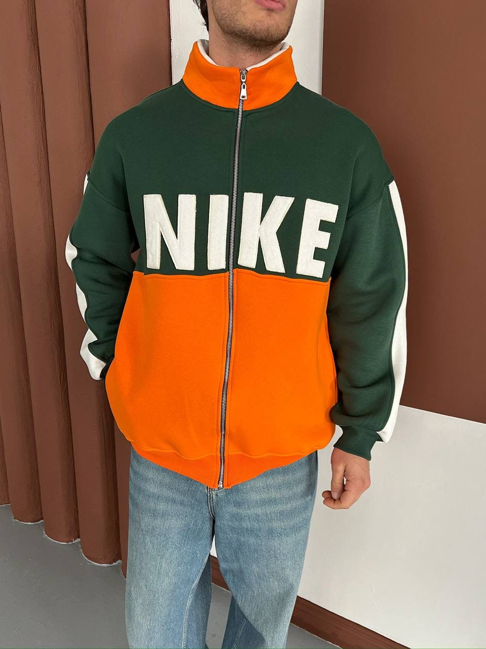 Nk Oversize Şardonlu Hırka