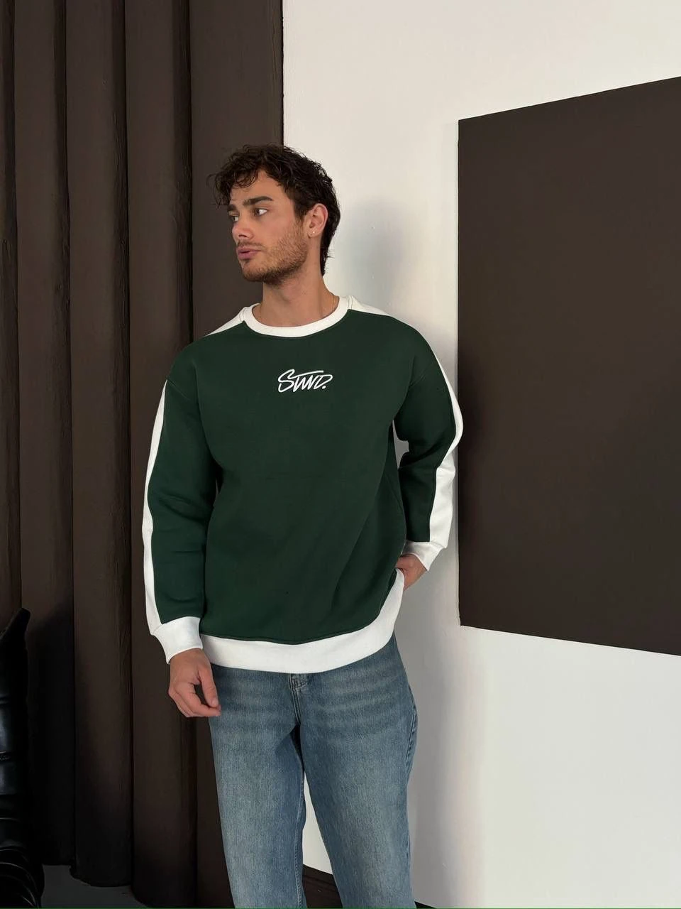 SWD Şardonlu Unisex Sweatshirt