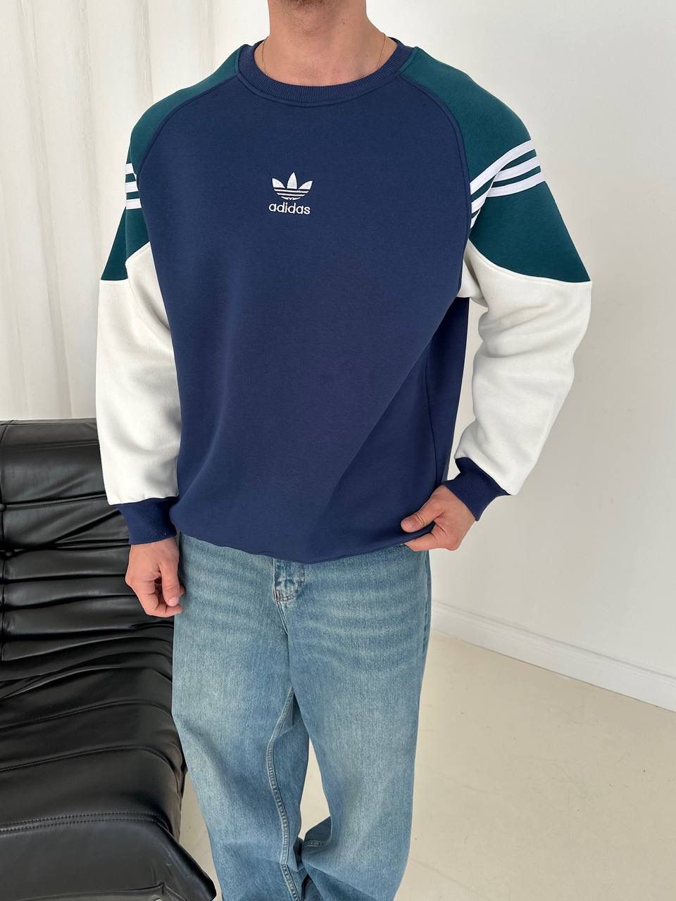 AD Şardonlu Unisex Sweatshirt