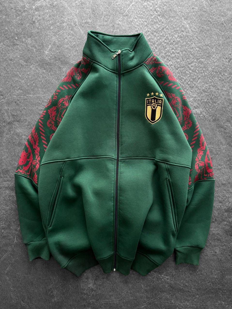 İtaly Oversize Şardonlu Hırka