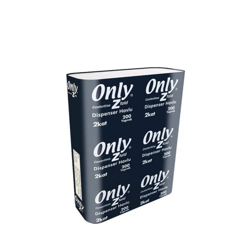 ONLY Confortline Z Havlu 200 Yaprak 12’Li Paket 23x23 Cm