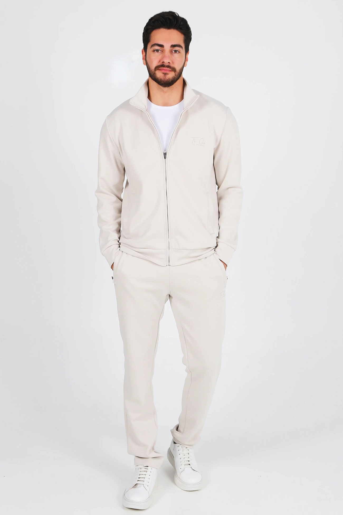 Taş Renk Eşofman Takımı