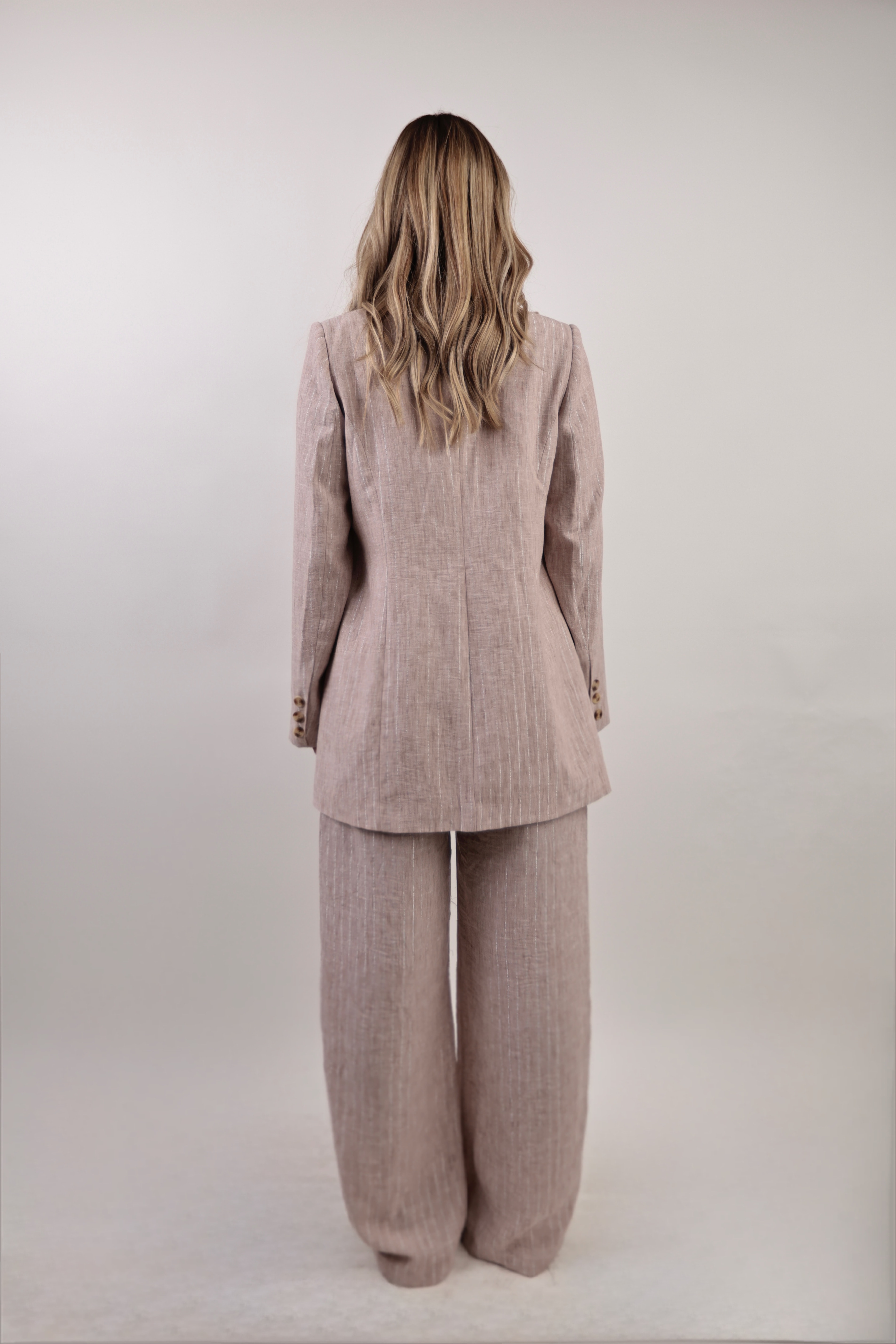 Oversize blazer takım