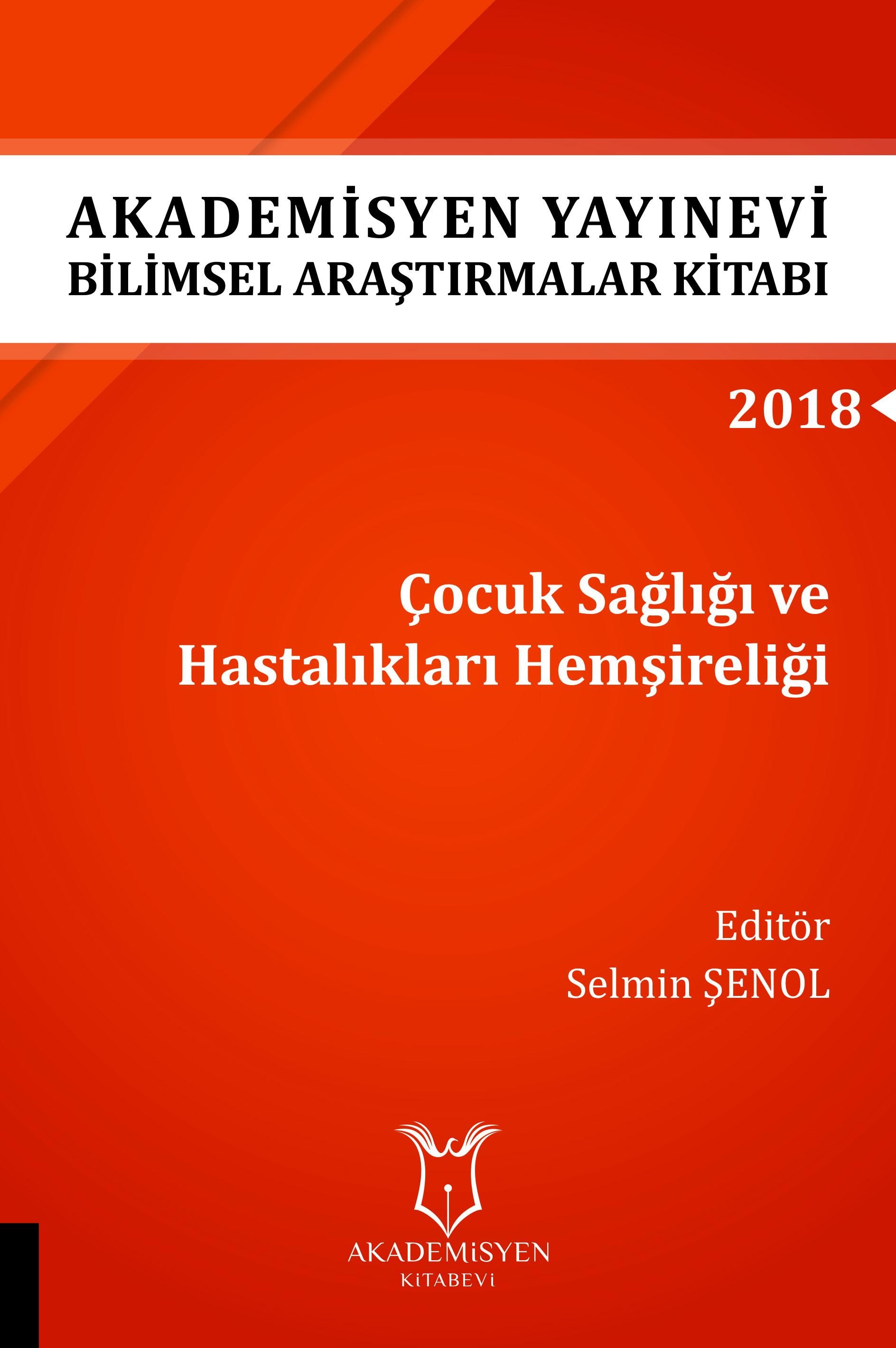 Çocuk Sağlığı ve Hastalıkları Hemşireliği  ( AYBAK 2018 Eylül )