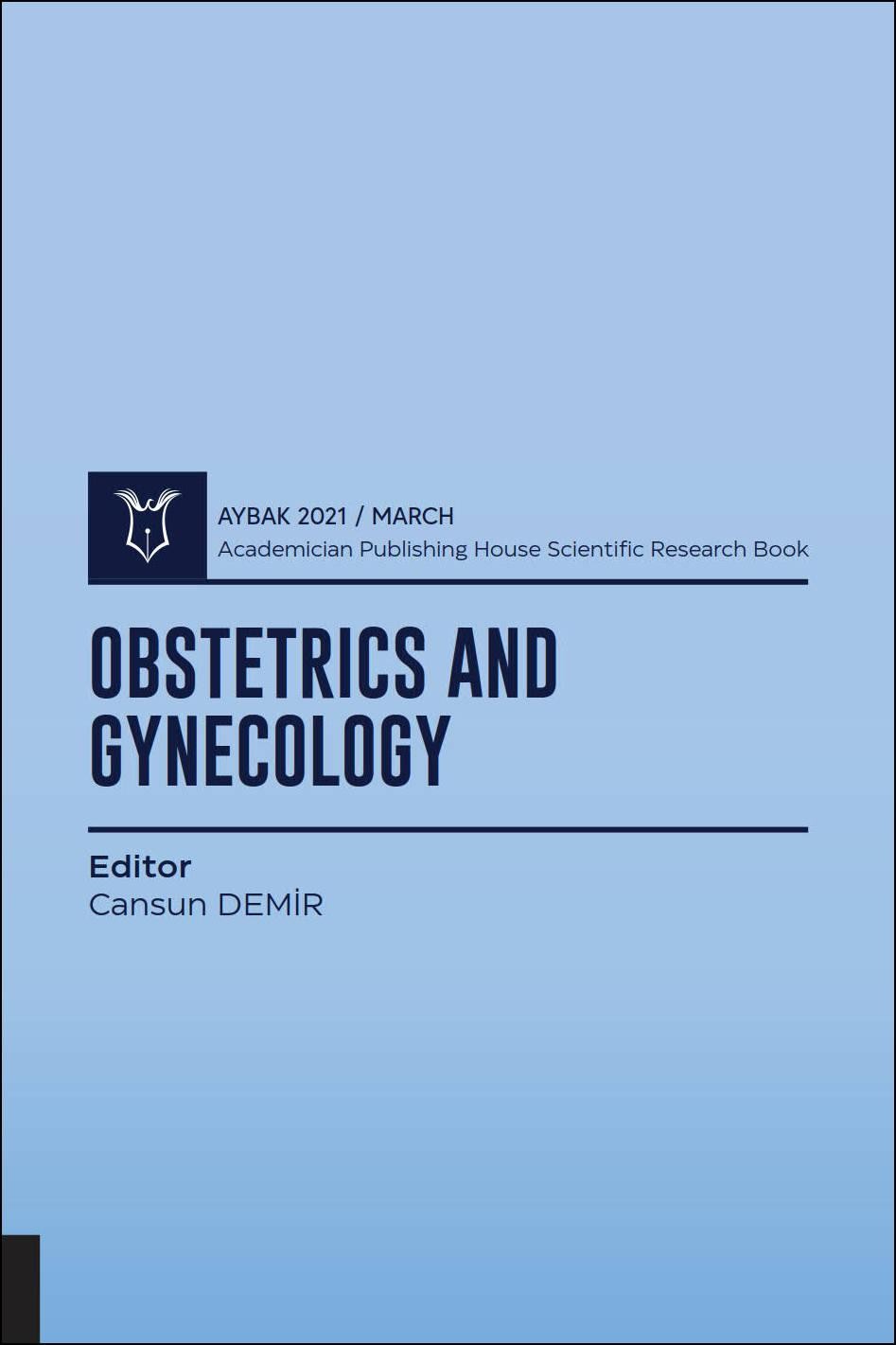 Obstetrics and Gynecology ( AYBAK 2021 Mart )