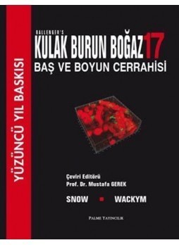 Ballenger`s Kulak Burun Boğaz (Baş Boyun Cerrahisi)