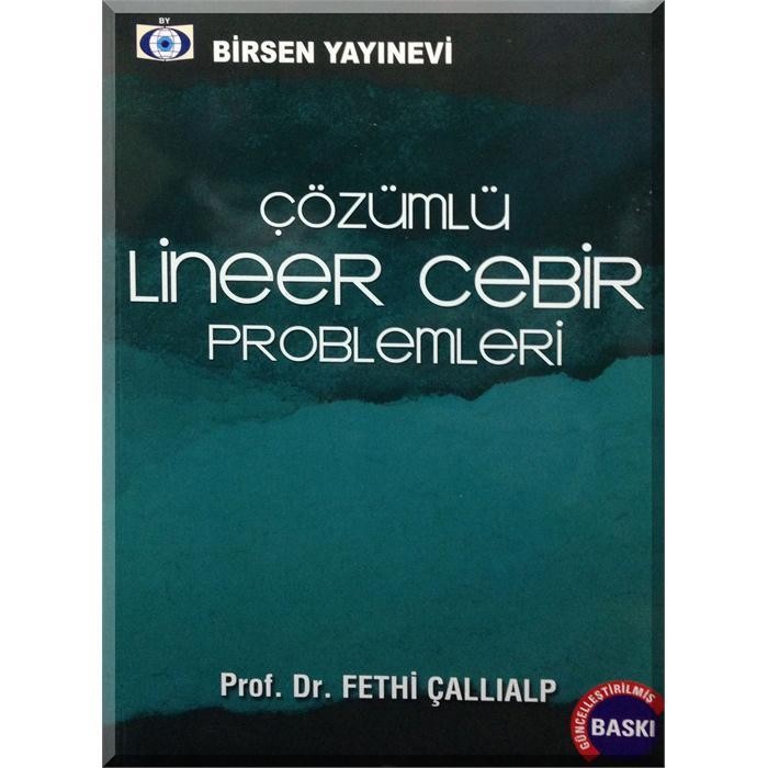 Çözümlü Lineer Cebir Problemleri